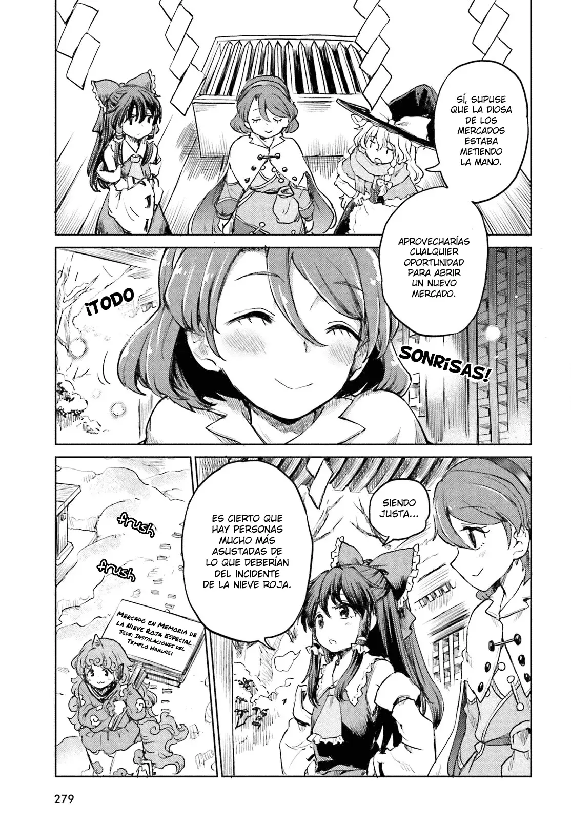 Touhou Suichouka ~ Lotus Eater-tachi no Suisei Capitulo 37: Los comerciantes y los borrachos no siempre dicen la verdad (parte 1) página 11