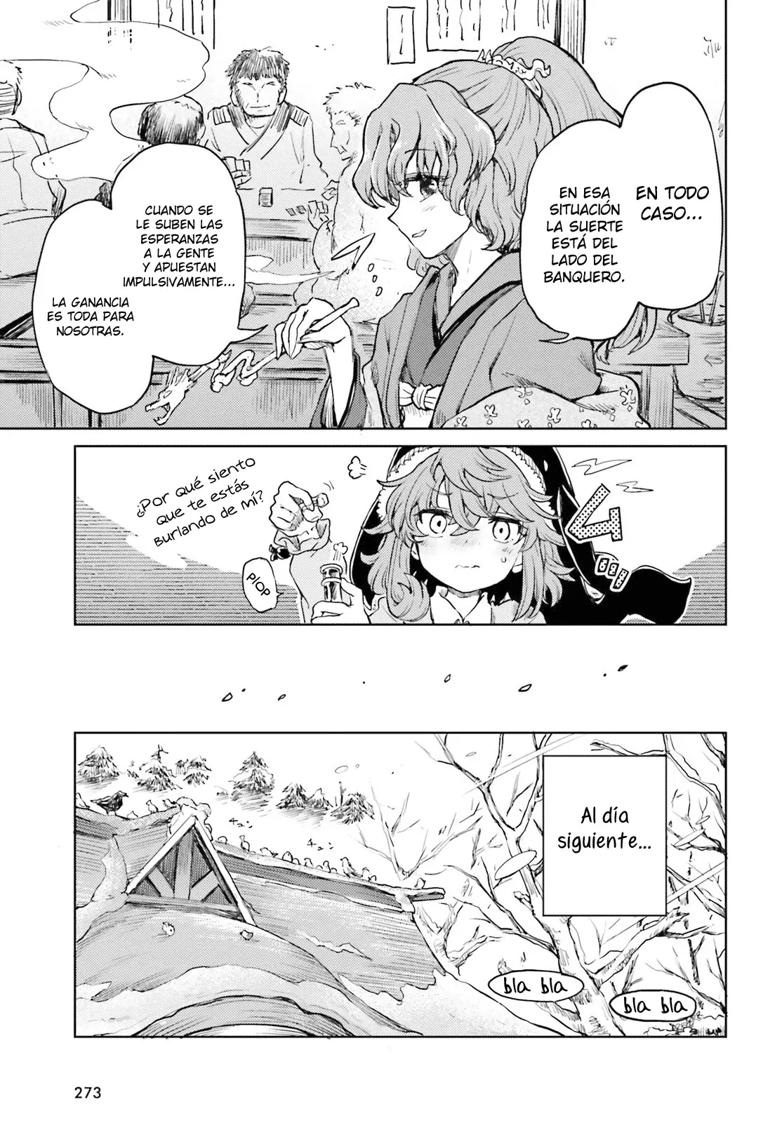 Touhou Suichouka ~ Lotus Eater-tachi no Suisei Capitulo 37: Los comerciantes y los borrachos no siempre dicen la verdad (parte 1) página 5