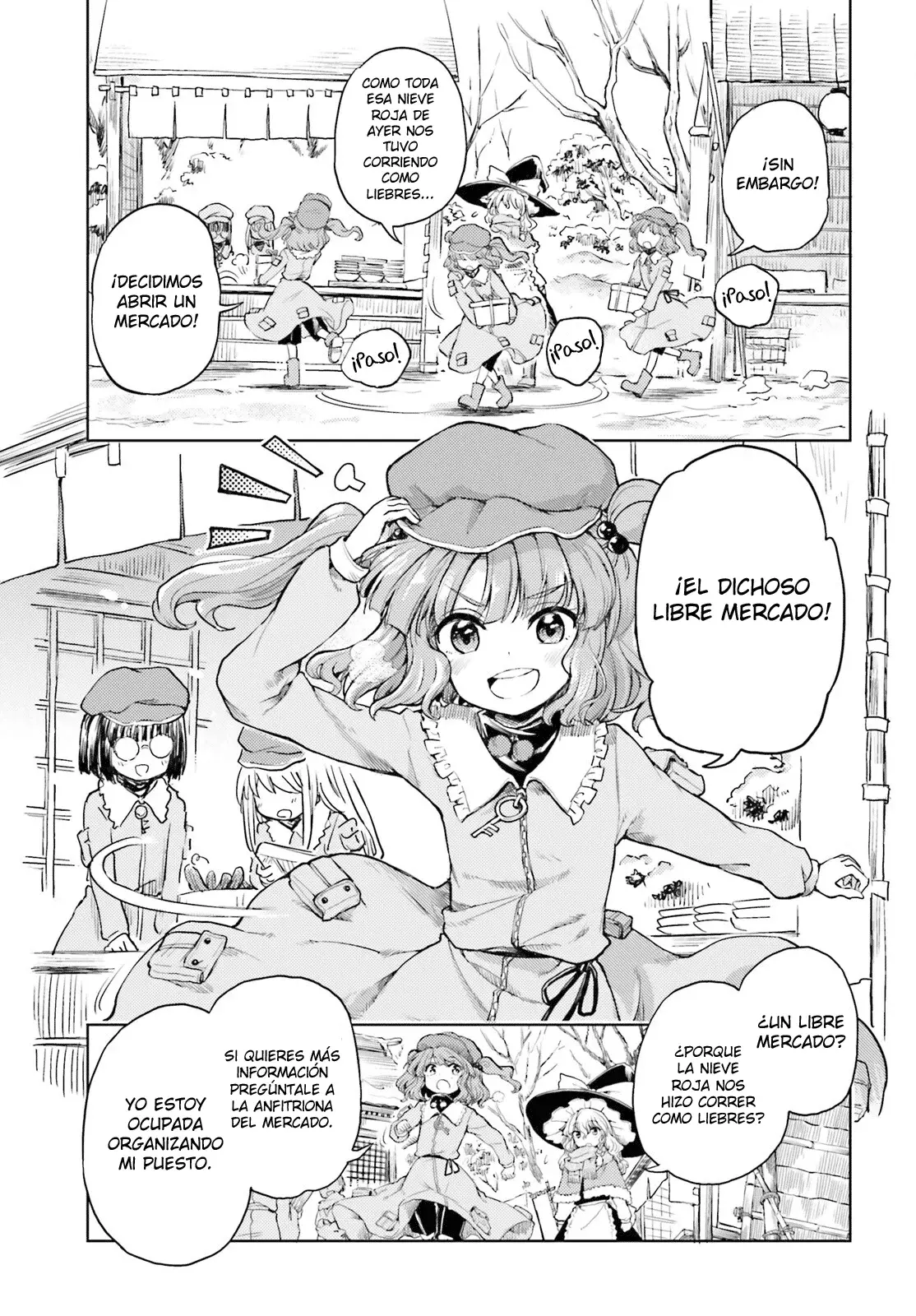 Touhou Suichouka ~ Lotus Eater-tachi no Suisei Capitulo 37: Los comerciantes y los borrachos no siempre dicen la verdad (parte 1) página 7