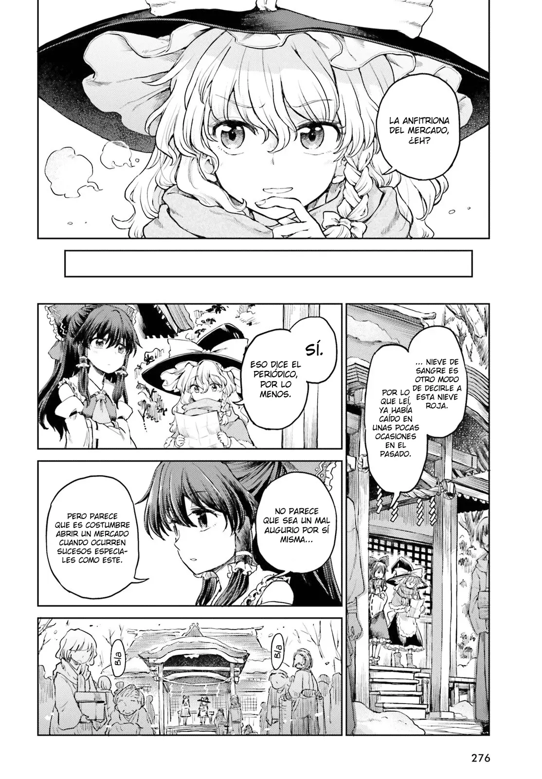Touhou Suichouka ~ Lotus Eater-tachi no Suisei Capitulo 37: Los comerciantes y los borrachos no siempre dicen la verdad (parte 1) página 8