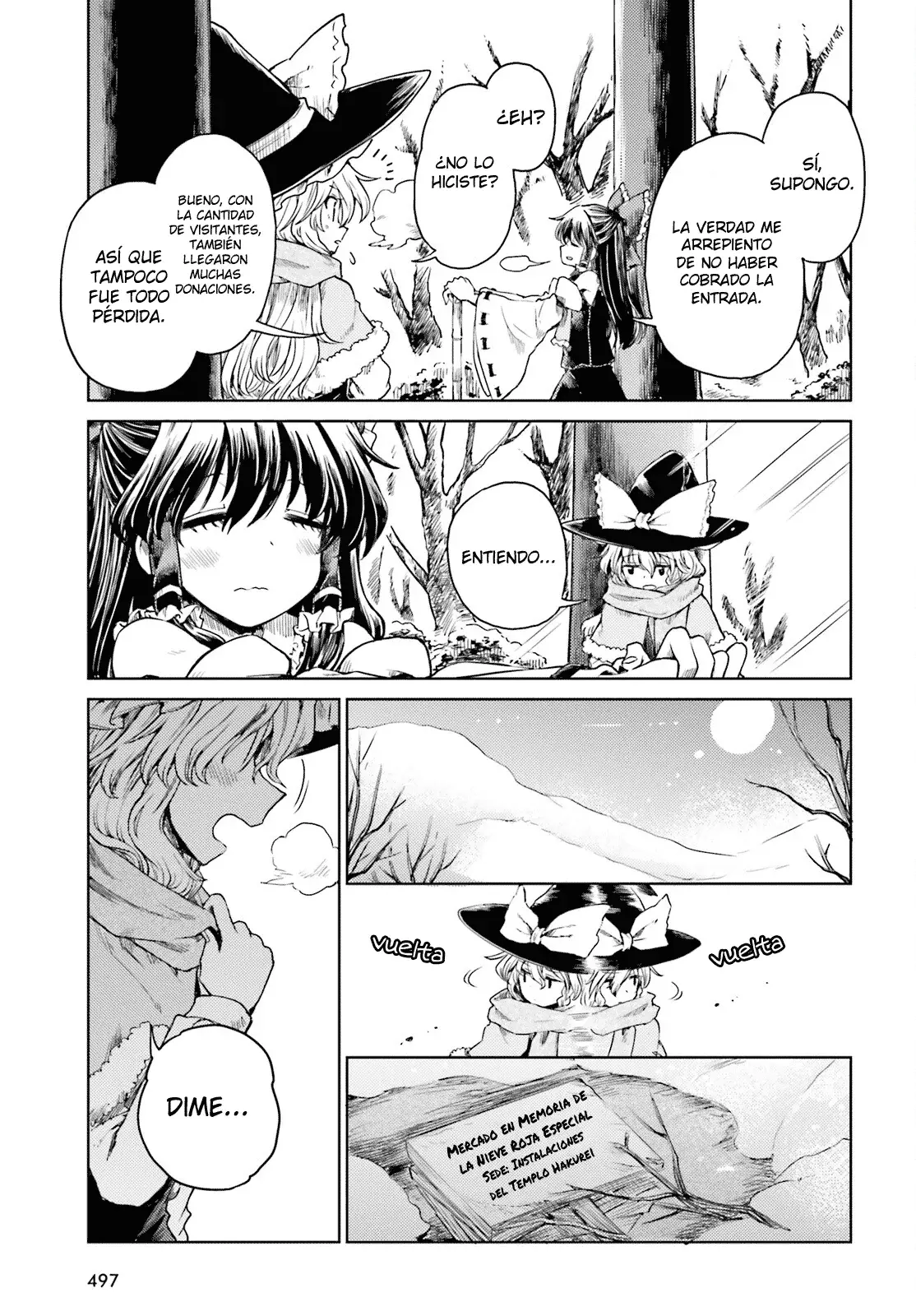 Touhou Suichouka ~ Lotus Eater-tachi no Suisei Capitulo 38: Los comerciantes y los borrachos no siempre dicen la verdad (parte 2) página 11