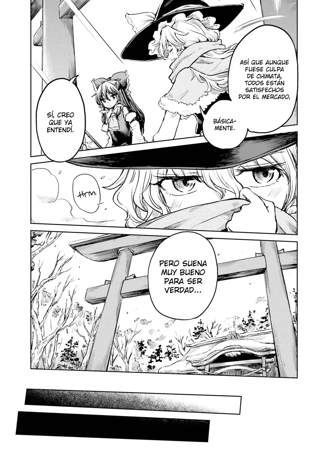 Touhou Suichouka ~ Lotus Eater-tachi no Suisei Capitulo 38: Los comerciantes y los borrachos no siempre dicen la verdad (parte 2) página 15