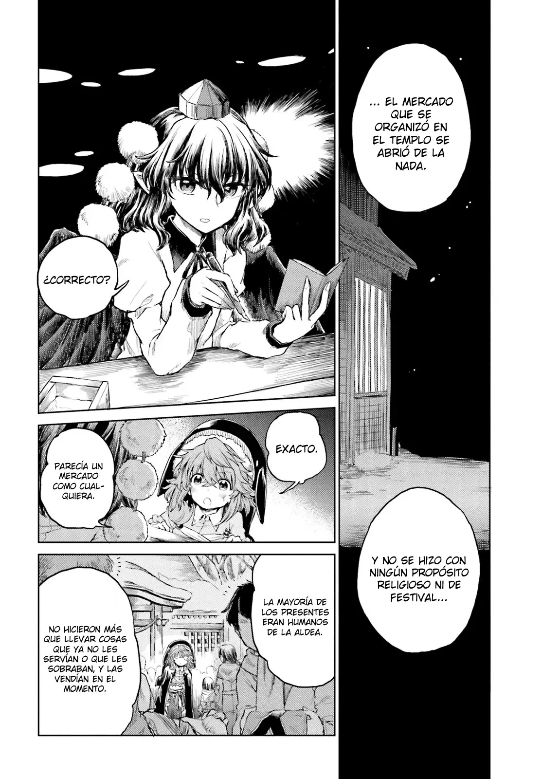 Touhou Suichouka ~ Lotus Eater-tachi no Suisei Capitulo 38: Los comerciantes y los borrachos no siempre dicen la verdad (parte 2) página 2