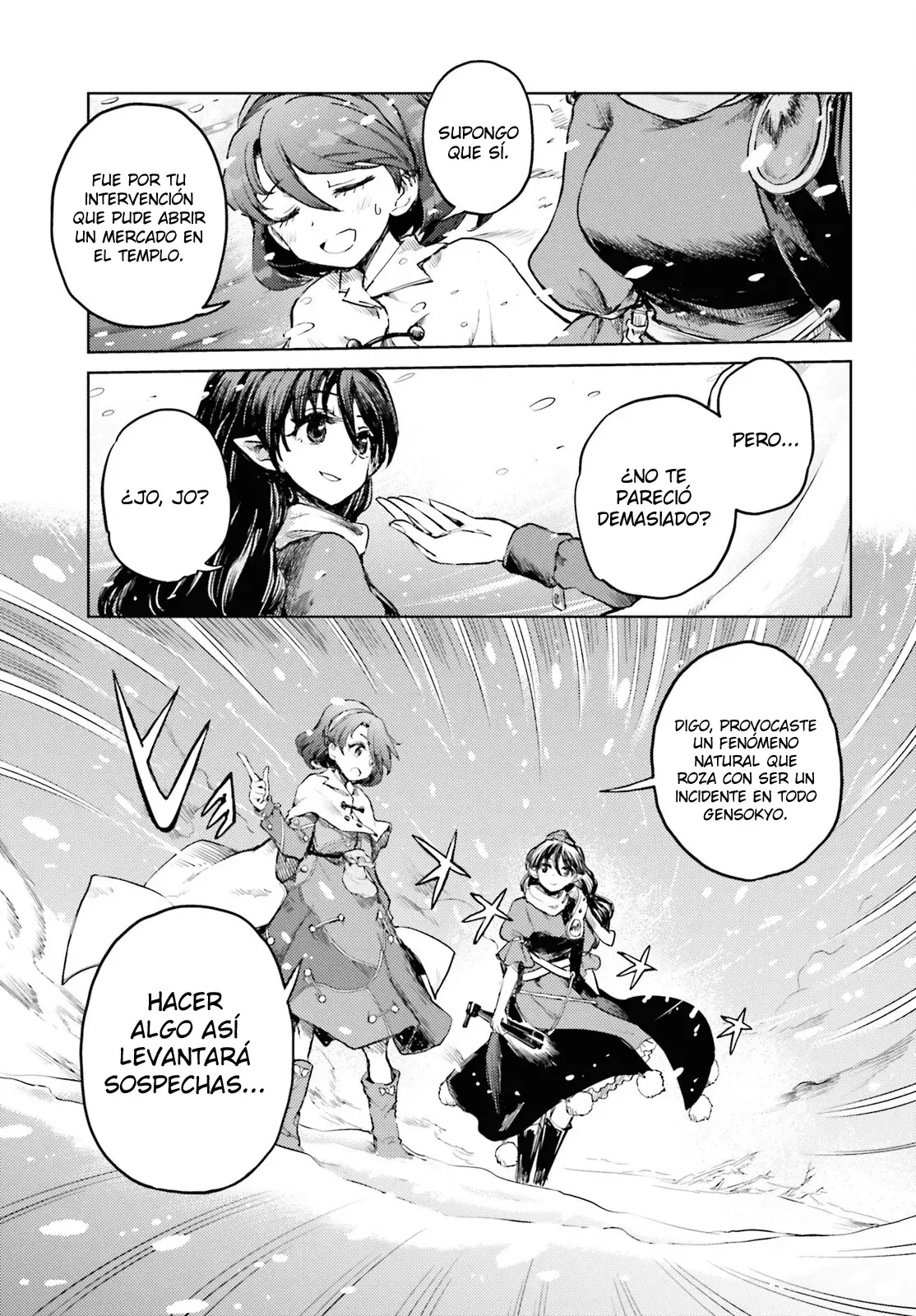Touhou Suichouka ~ Lotus Eater-tachi no Suisei Capitulo 38: Los comerciantes y los borrachos no siempre dicen la verdad (parte 2) página 21