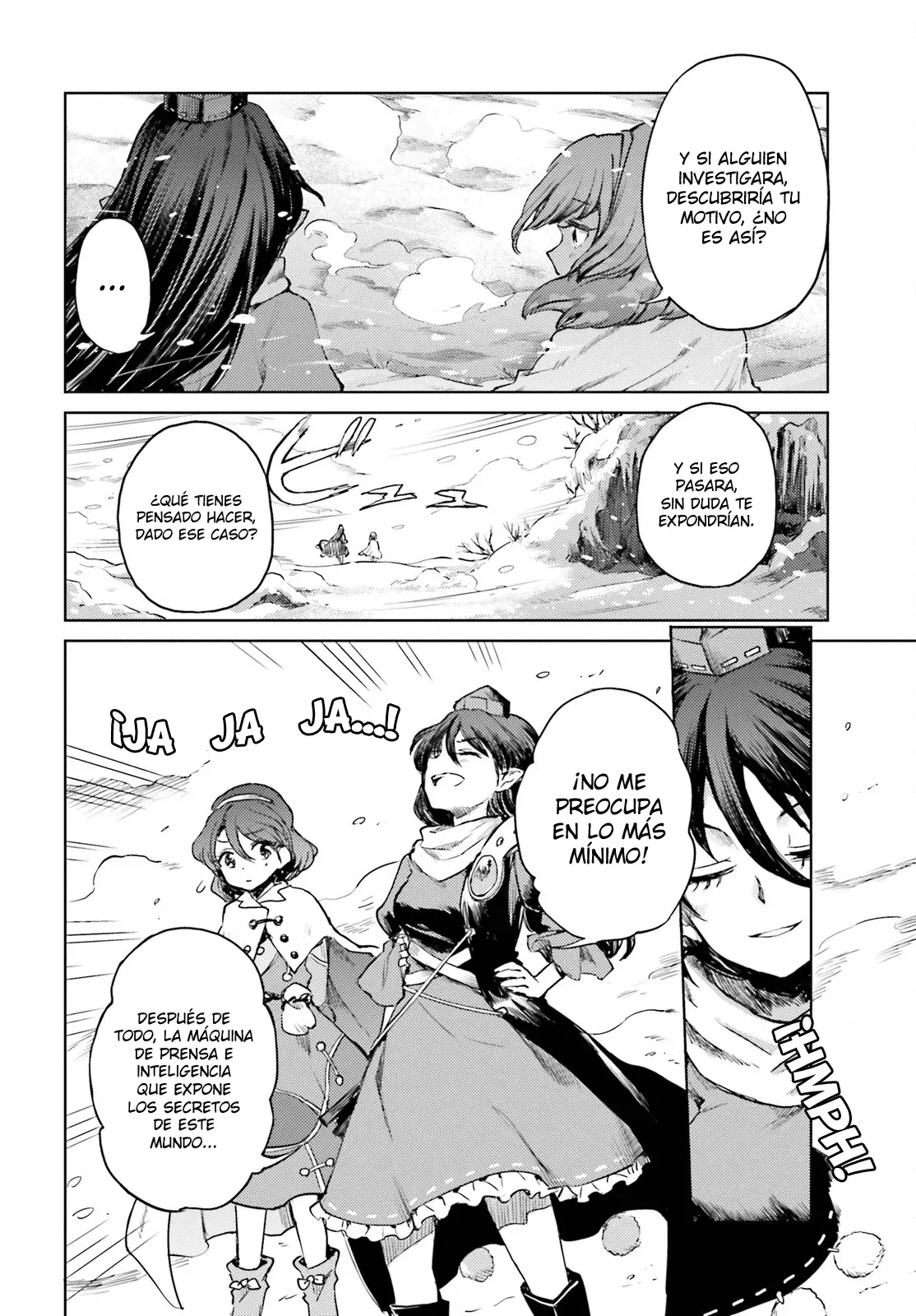 Touhou Suichouka ~ Lotus Eater-tachi no Suisei Capitulo 38: Los comerciantes y los borrachos no siempre dicen la verdad (parte 2) página 22