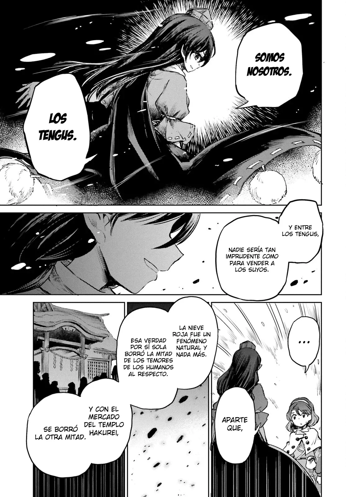 Touhou Suichouka ~ Lotus Eater-tachi no Suisei Capitulo 38: Los comerciantes y los borrachos no siempre dicen la verdad (parte 2) página 23