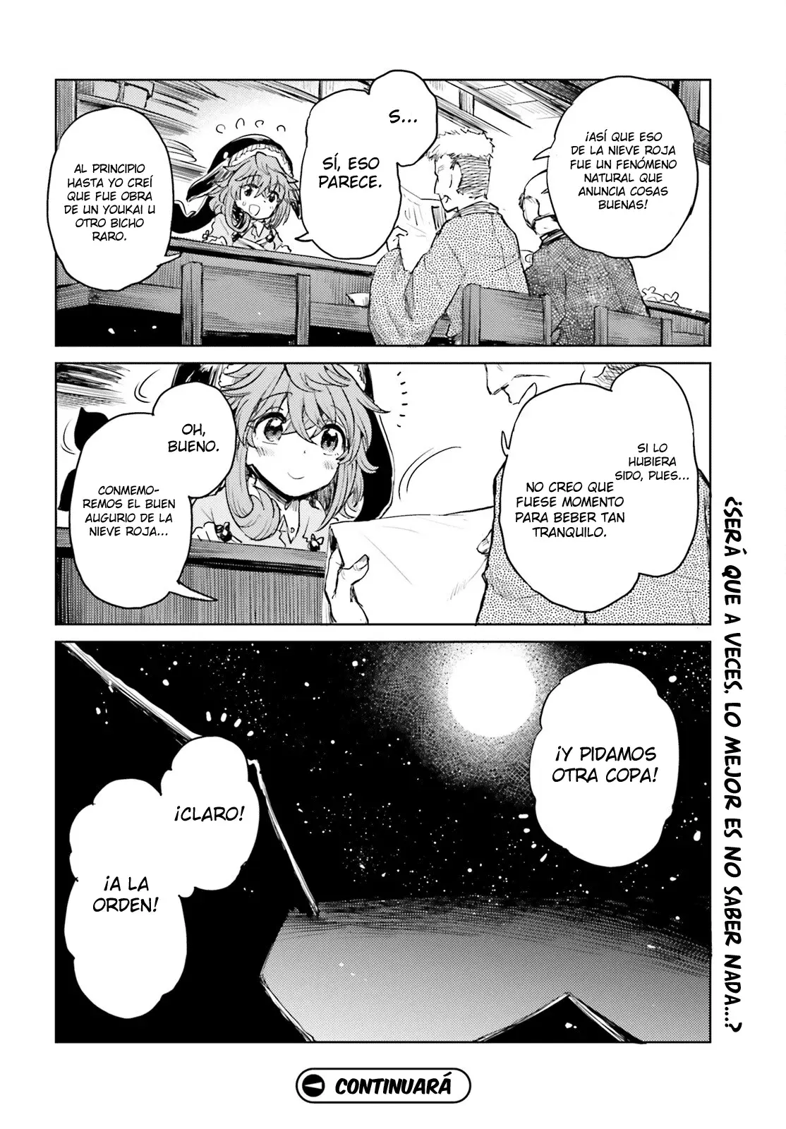 Touhou Suichouka ~ Lotus Eater-tachi no Suisei Capitulo 38: Los comerciantes y los borrachos no siempre dicen la verdad (parte 2) página 28