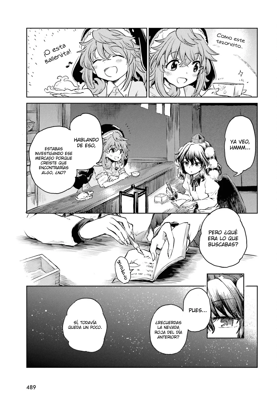 Touhou Suichouka ~ Lotus Eater-tachi no Suisei Capitulo 38: Los comerciantes y los borrachos no siempre dicen la verdad (parte 2) página 3