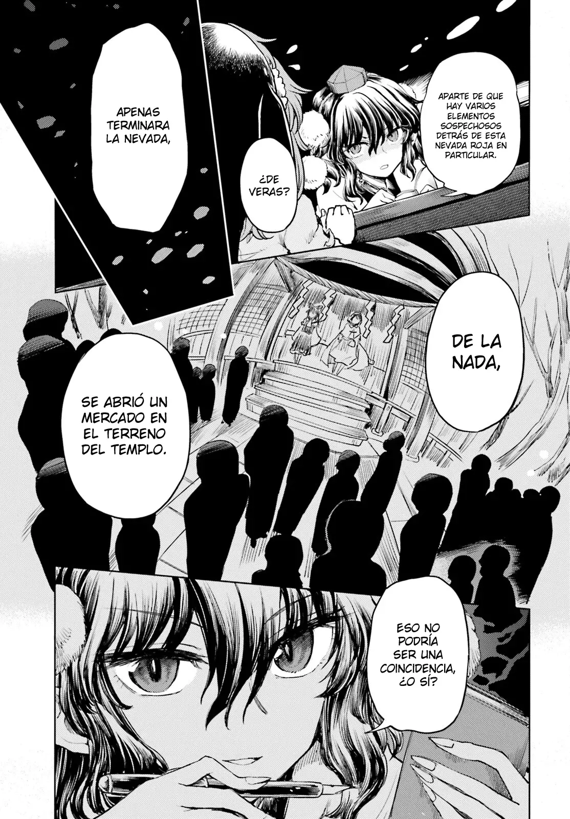 Touhou Suichouka ~ Lotus Eater-tachi no Suisei Capitulo 38: Los comerciantes y los borrachos no siempre dicen la verdad (parte 2) página 5