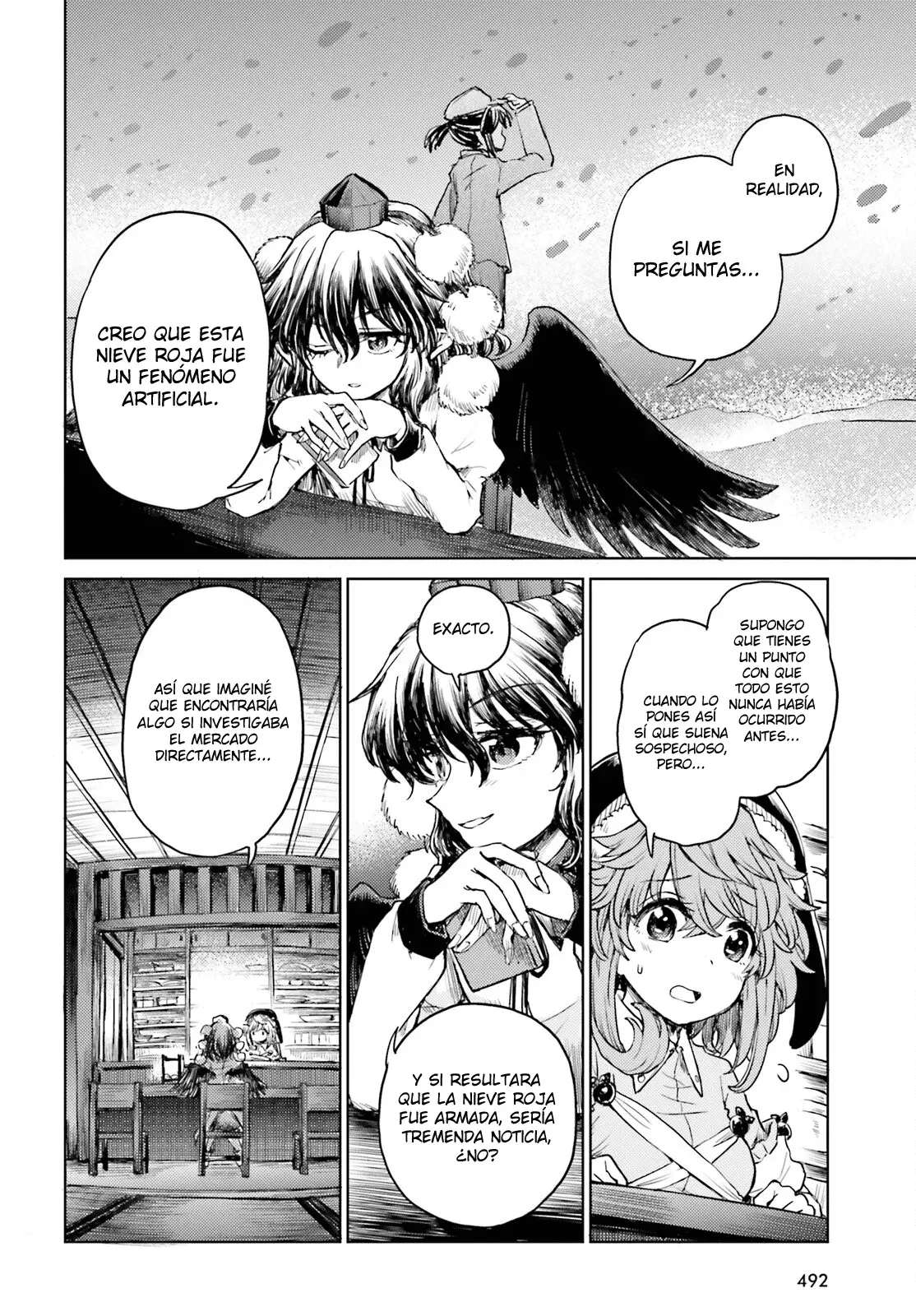 Touhou Suichouka ~ Lotus Eater-tachi no Suisei Capitulo 38: Los comerciantes y los borrachos no siempre dicen la verdad (parte 2) página 6
