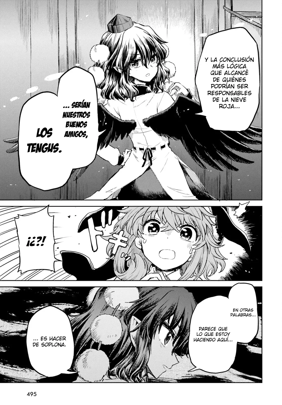 Touhou Suichouka ~ Lotus Eater-tachi no Suisei Capitulo 38: Los comerciantes y los borrachos no siempre dicen la verdad (parte 2) página 9
