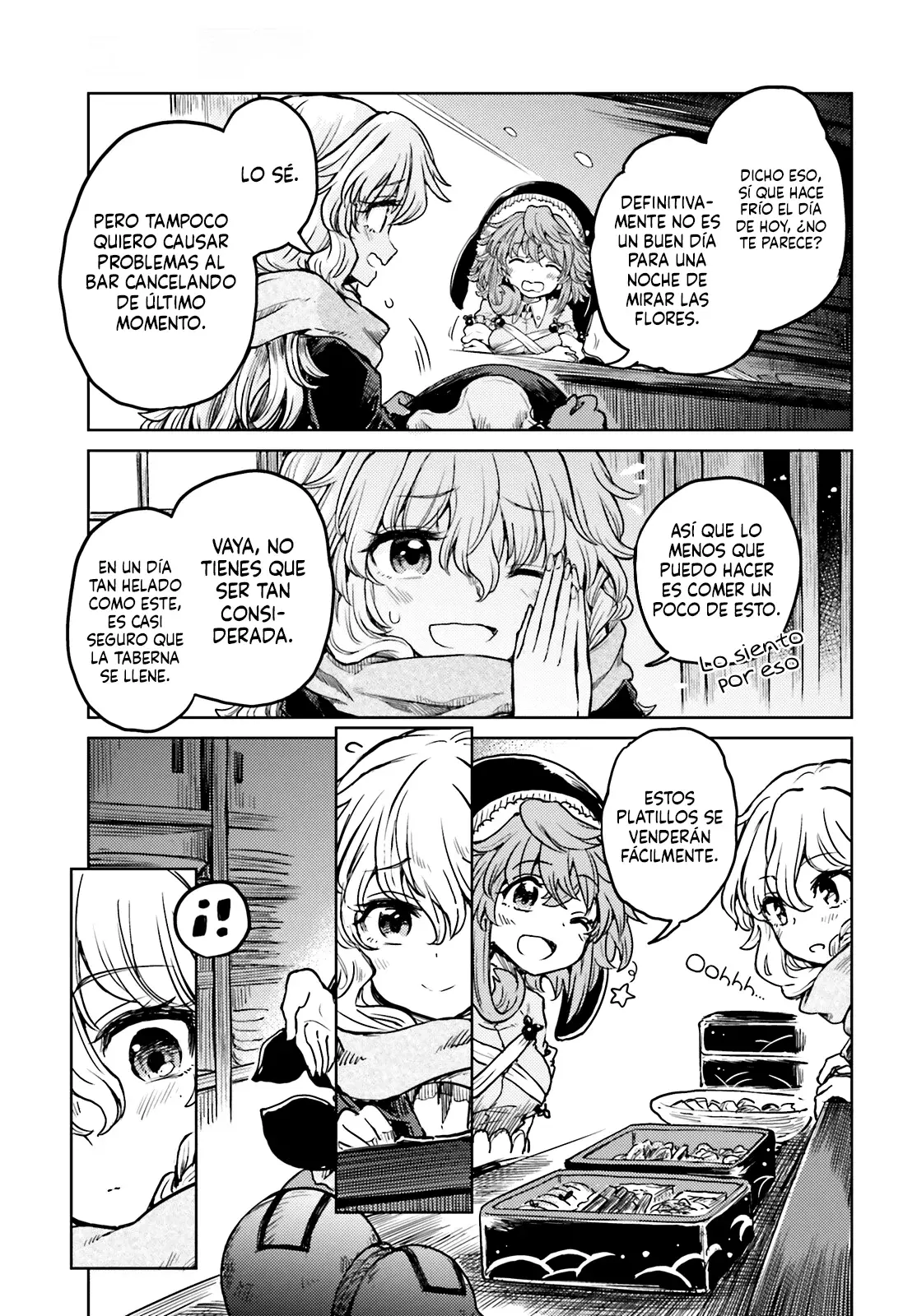 Touhou Suichouka ~ Lotus Eater-tachi no Suisei Capitulo 39: Un Oni fuera de su calabaza (Parte 1) página 13