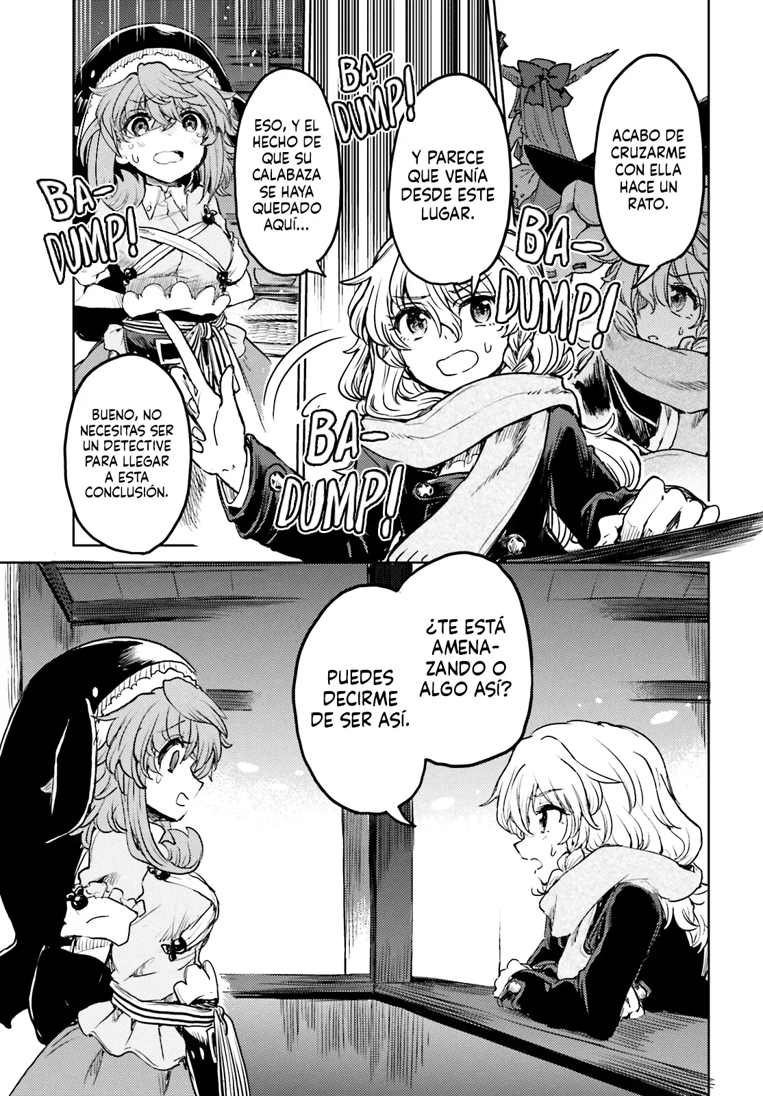 Touhou Suichouka ~ Lotus Eater-tachi no Suisei Capitulo 39: Un Oni fuera de su calabaza (Parte 1) página 15