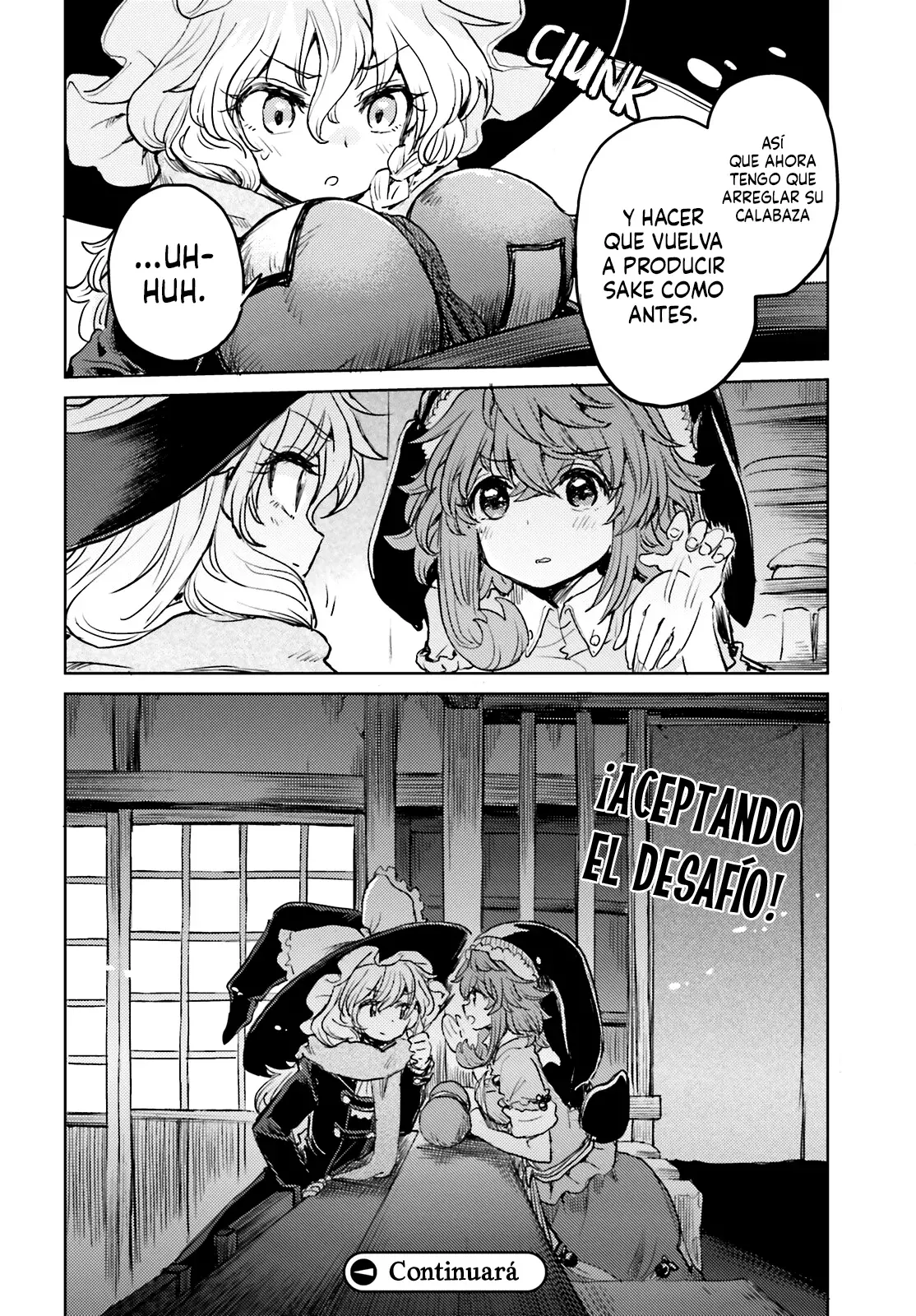Touhou Suichouka ~ Lotus Eater-tachi no Suisei Capitulo 39: Un Oni fuera de su calabaza (Parte 1) página 18