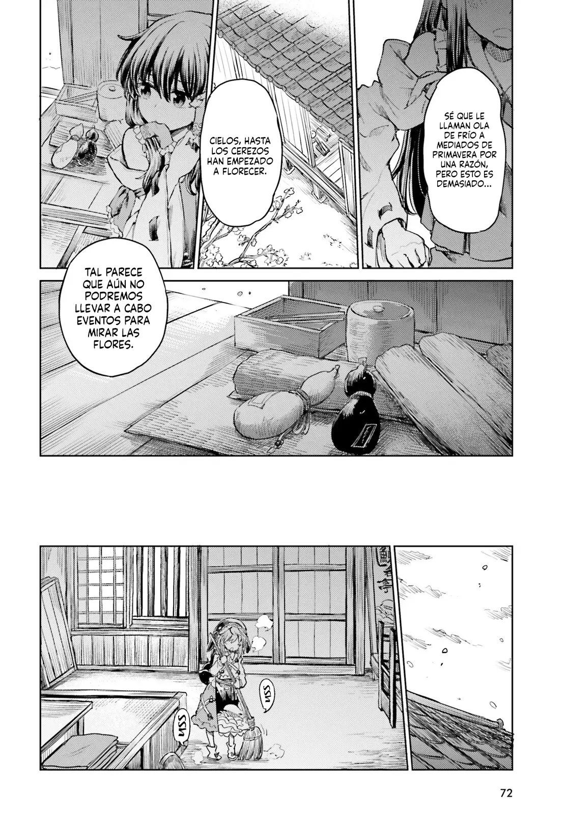 Touhou Suichouka ~ Lotus Eater-tachi no Suisei Capitulo 39: Un Oni fuera de su calabaza (Parte 1) página 2
