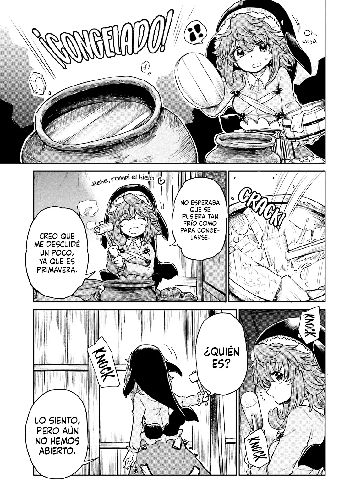 Touhou Suichouka ~ Lotus Eater-tachi no Suisei Capitulo 39: Un Oni fuera de su calabaza (Parte 1) página 3