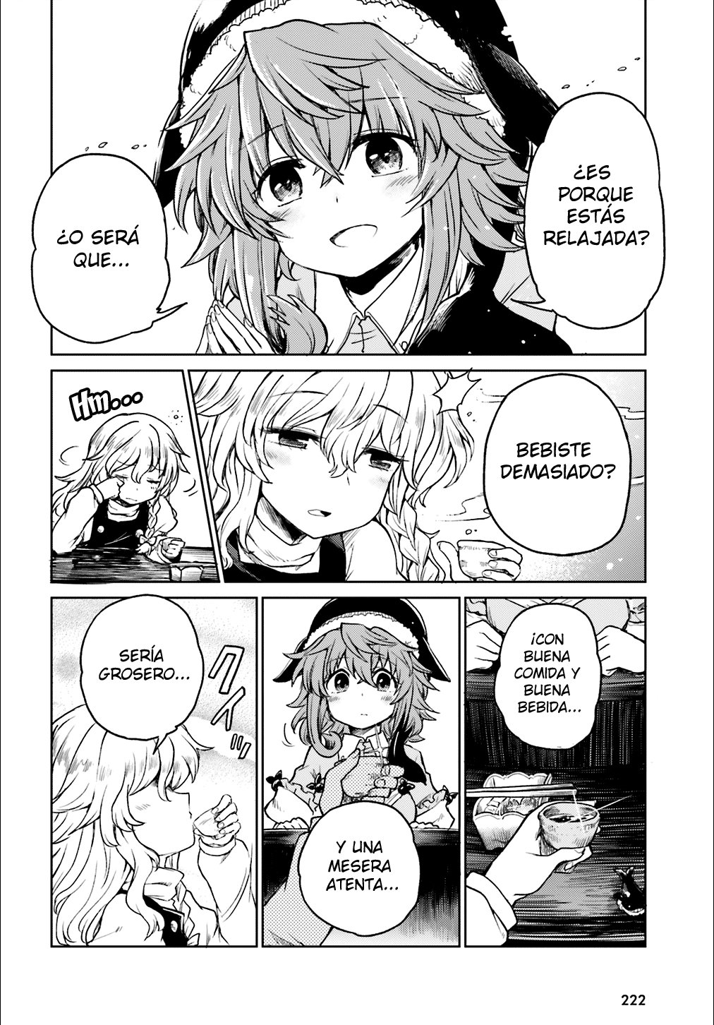 Touhou Suichouka ~ Lotus Eater-tachi no Suisei Capitulo 4: Los arrogantes atrapan hasta al simio rojo página 10