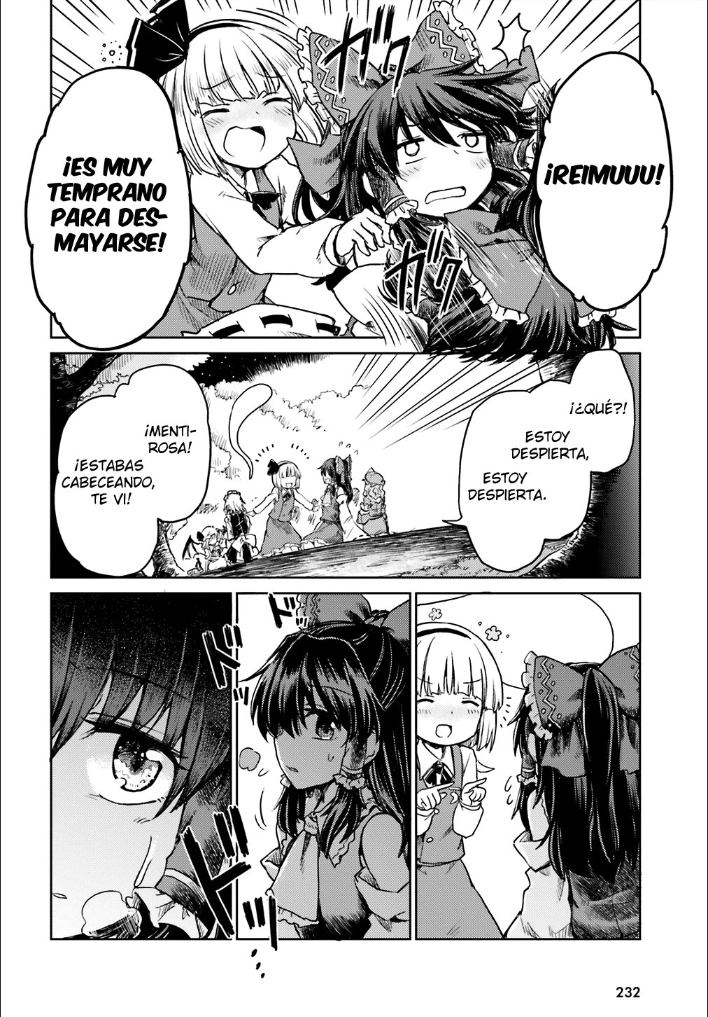 Touhou Suichouka ~ Lotus Eater-tachi no Suisei Capitulo 4: Los arrogantes atrapan hasta al simio rojo página 20