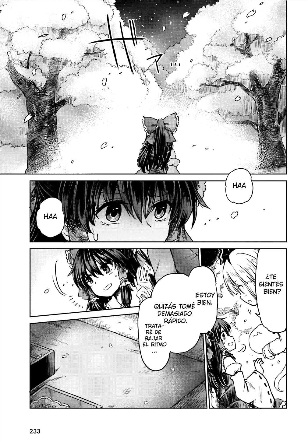 Touhou Suichouka ~ Lotus Eater-tachi no Suisei Capitulo 4: Los arrogantes atrapan hasta al simio rojo página 21