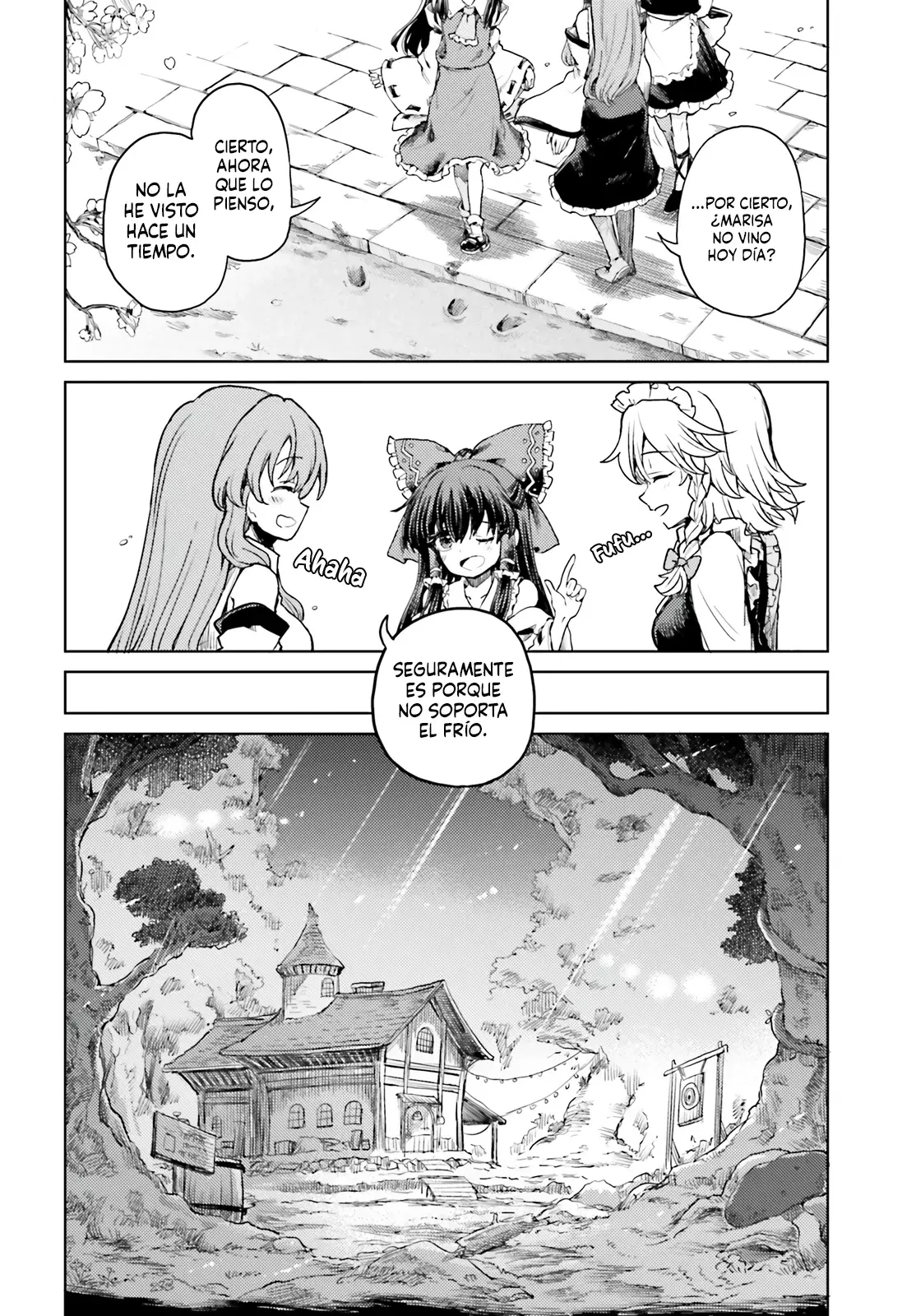Touhou Suichouka ~ Lotus Eater-tachi no Suisei Capitulo 40: Un Oni fuera de su calabaza (Parte 2) página 10