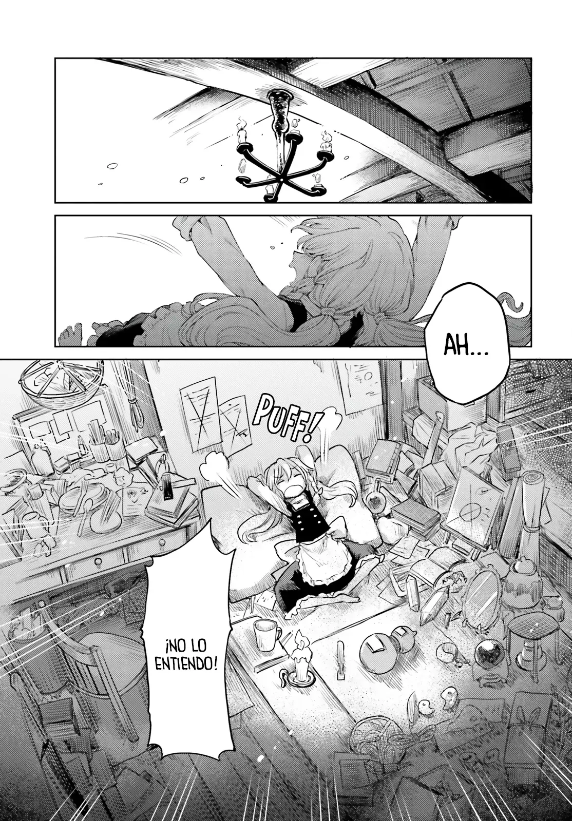 Touhou Suichouka ~ Lotus Eater-tachi no Suisei Capitulo 40: Un Oni fuera de su calabaza (Parte 2) página 11
