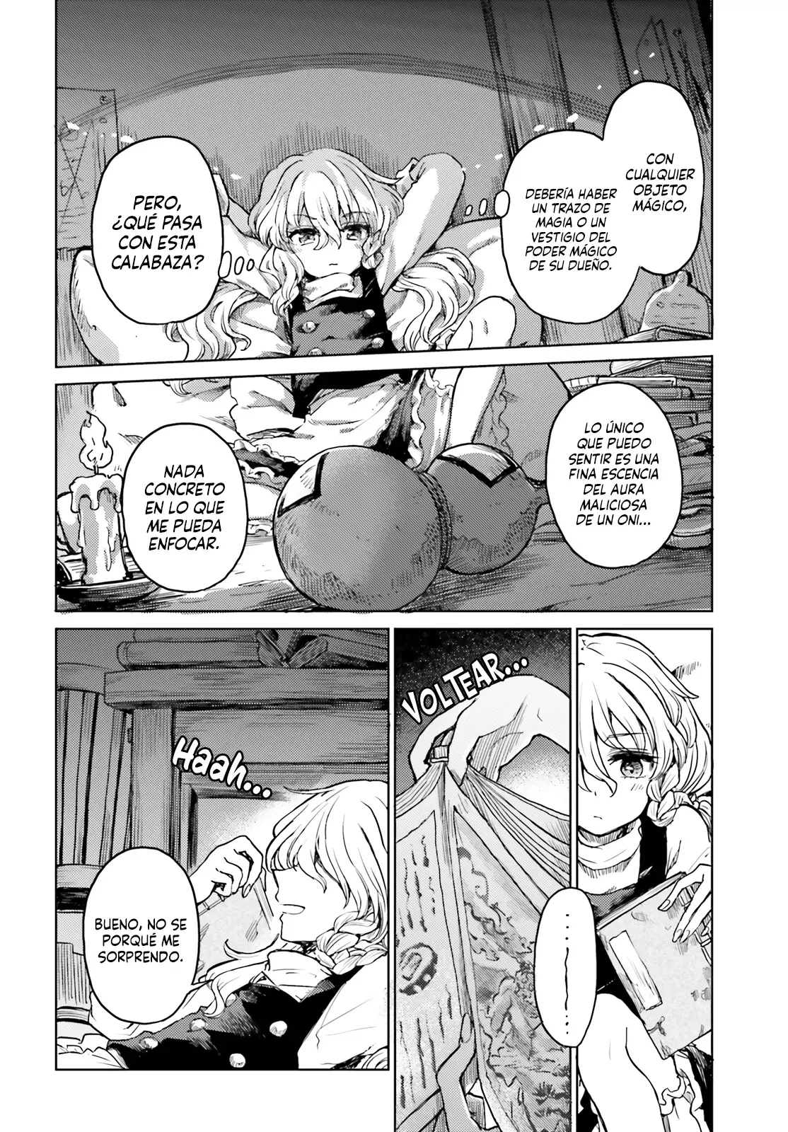 Touhou Suichouka ~ Lotus Eater-tachi no Suisei Capitulo 40: Un Oni fuera de su calabaza (Parte 2) página 12