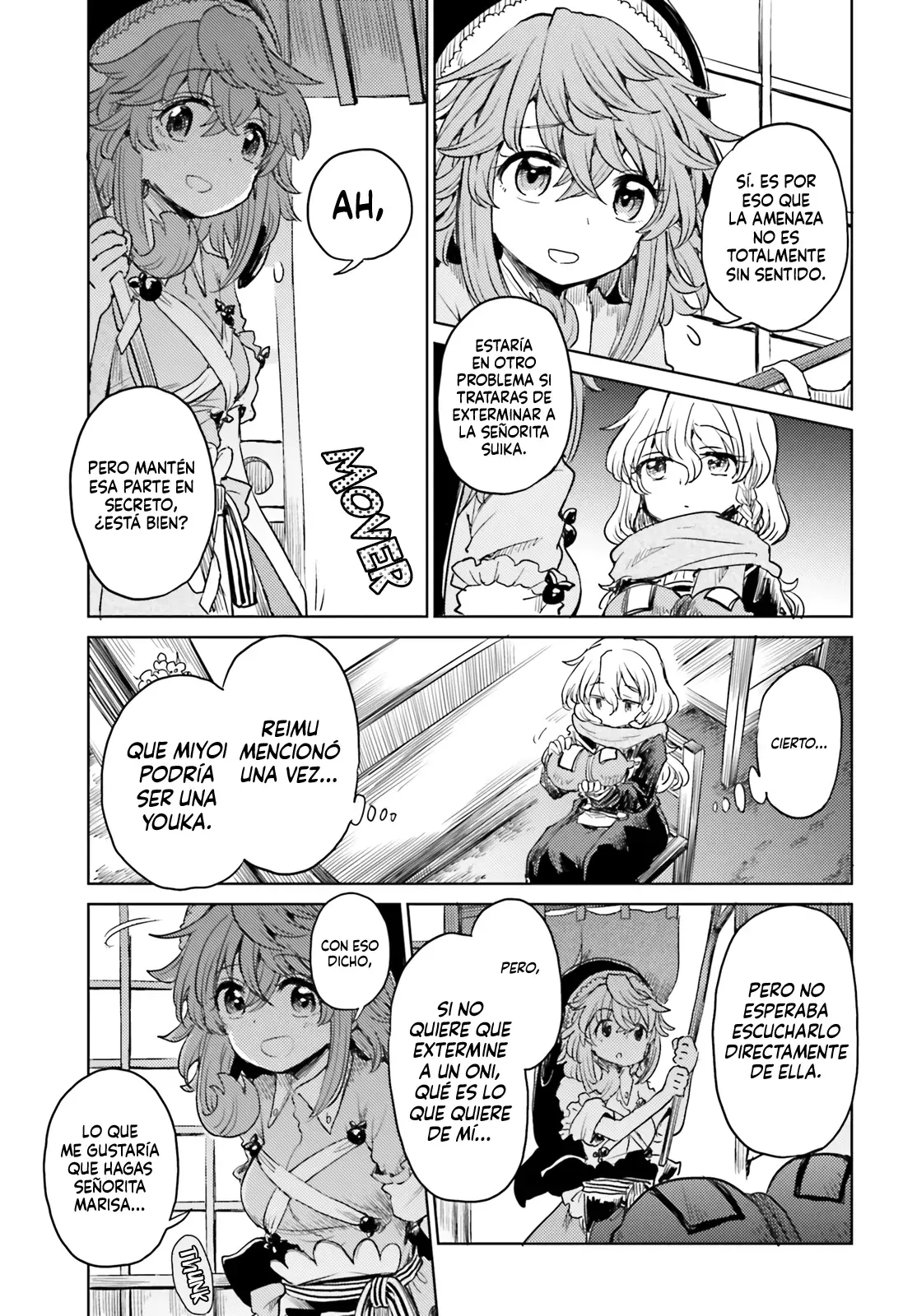 Touhou Suichouka ~ Lotus Eater-tachi no Suisei Capitulo 40: Un Oni fuera de su calabaza (Parte 2) página 3