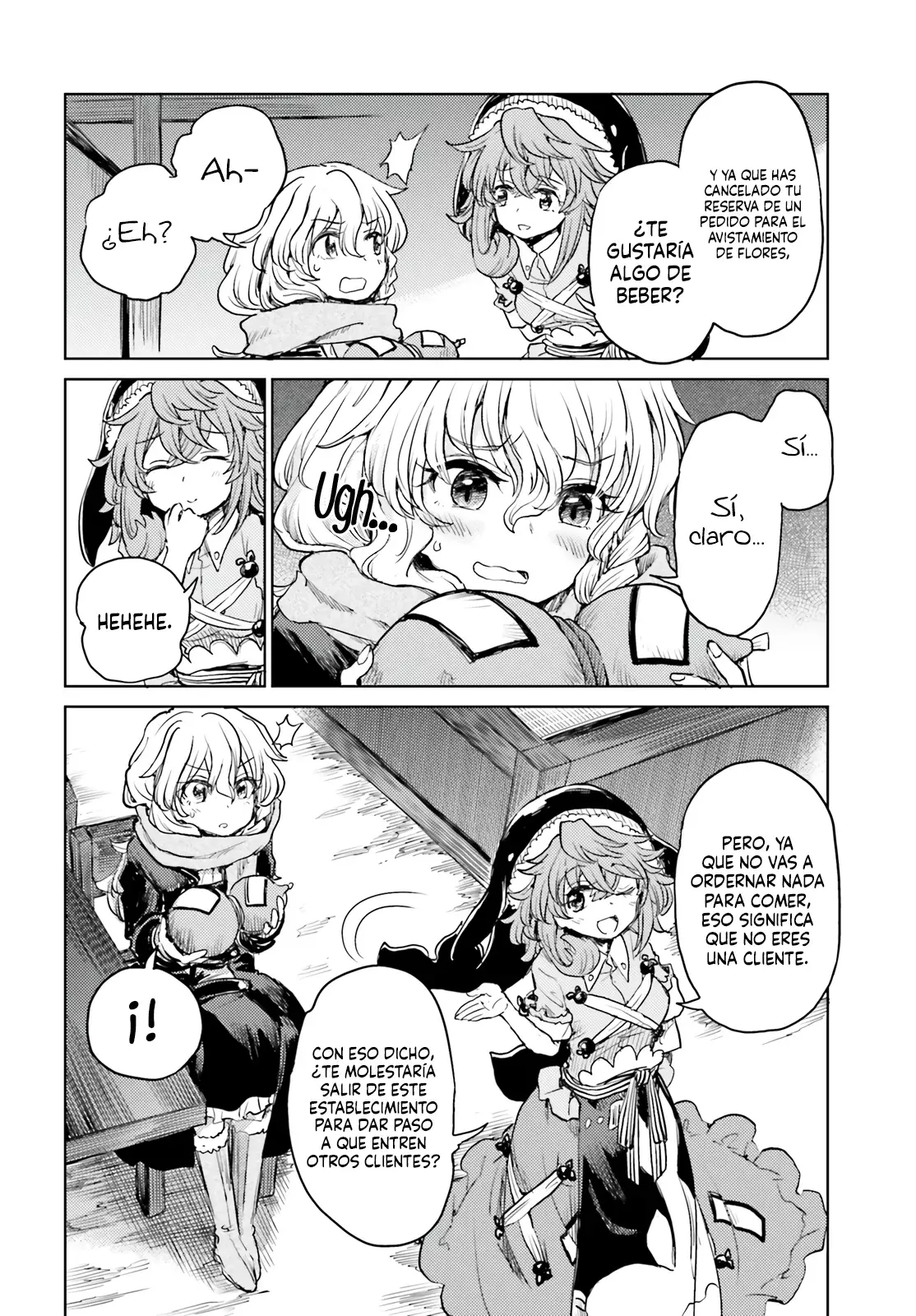 Touhou Suichouka ~ Lotus Eater-tachi no Suisei Capitulo 40: Un Oni fuera de su calabaza (Parte 2) página 6