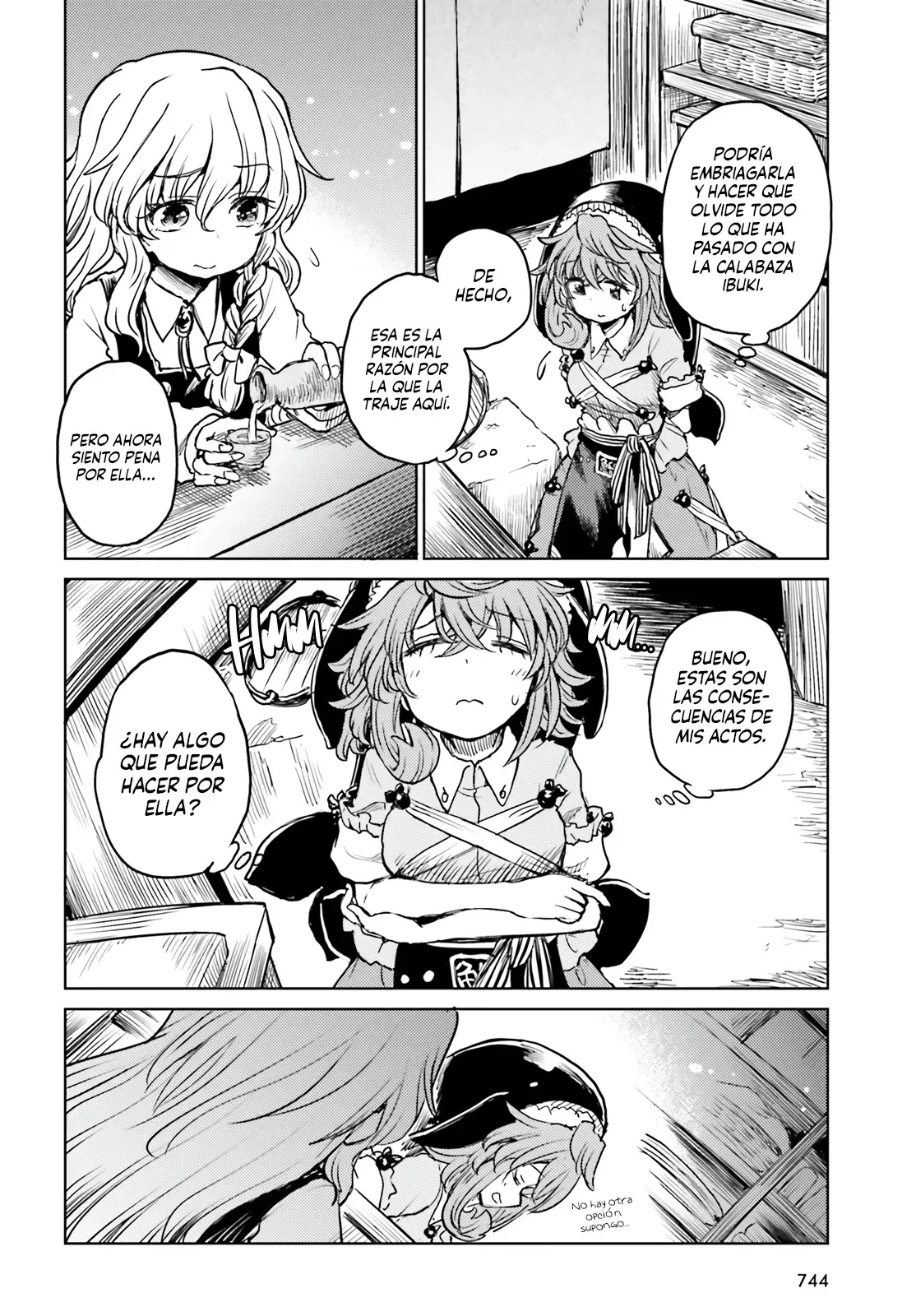 Touhou Suichouka ~ Lotus Eater-tachi no Suisei Capitulo 41: Bebiendo del árbol equivocado (Parte 1) página 10