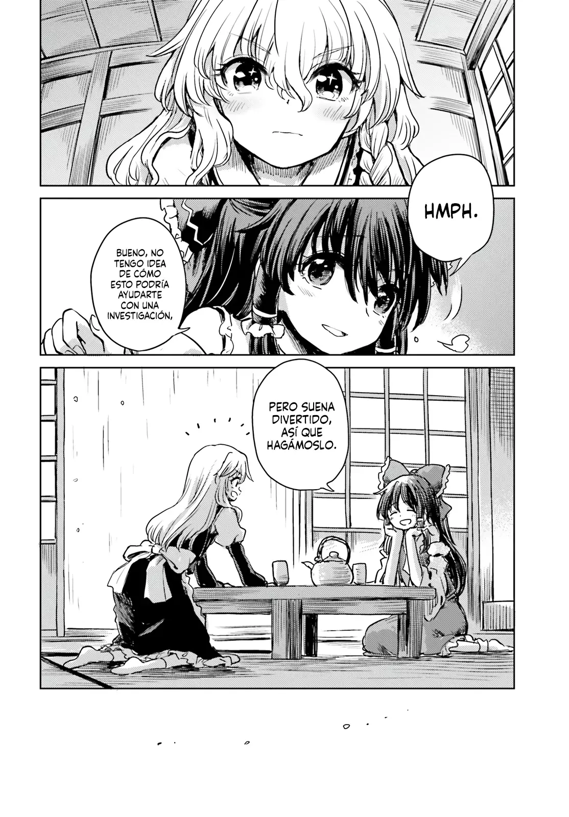 Touhou Suichouka ~ Lotus Eater-tachi no Suisei Capitulo 41: Bebiendo del árbol equivocado (Parte 1) página 16