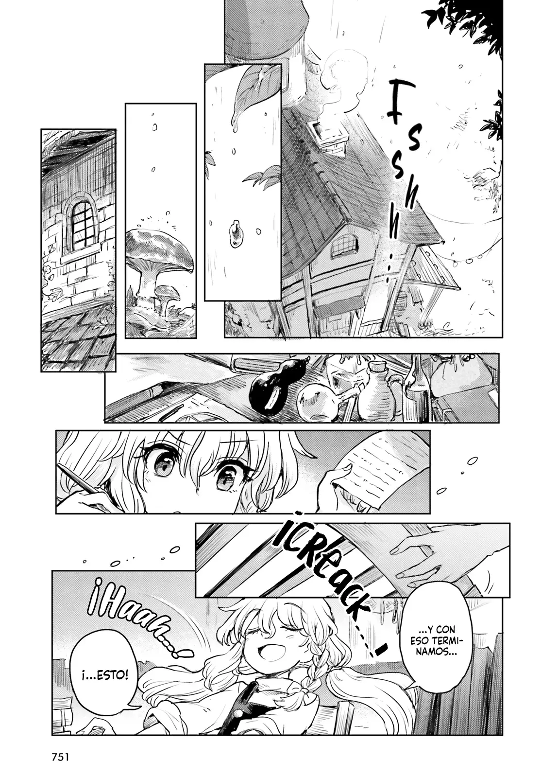 Touhou Suichouka ~ Lotus Eater-tachi no Suisei Capitulo 41: Bebiendo del árbol equivocado (Parte 1) página 17