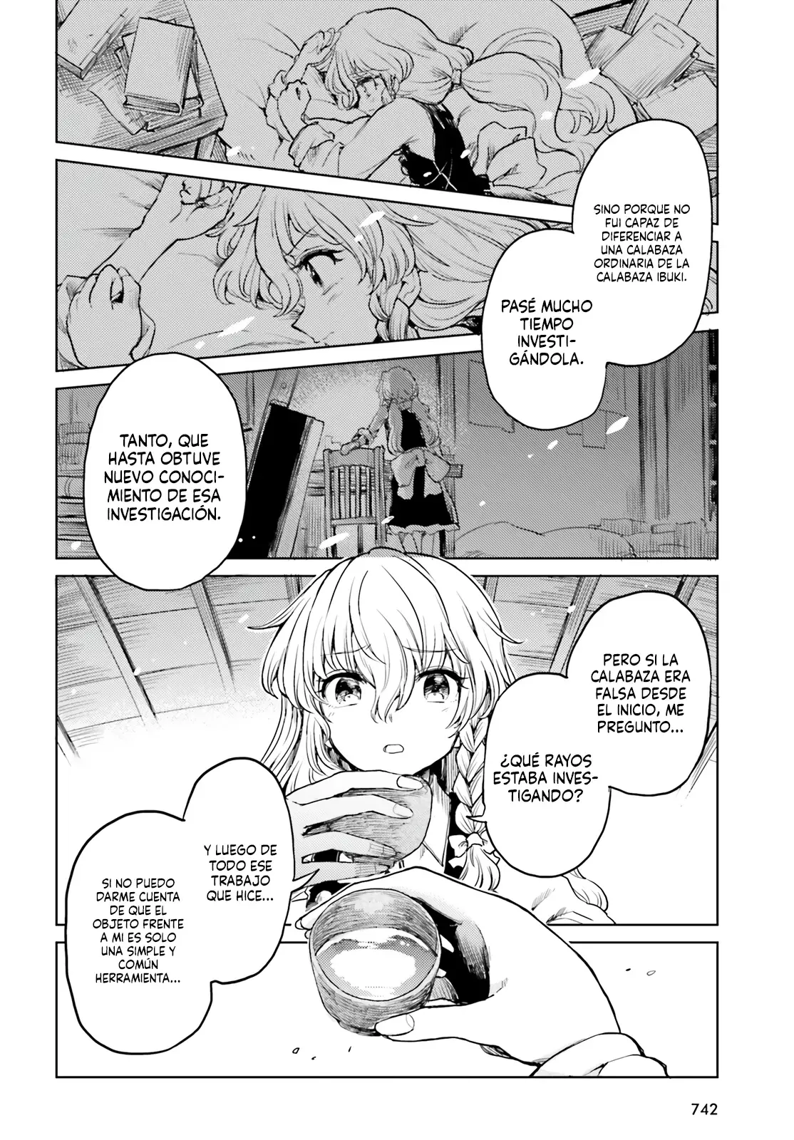 Touhou Suichouka ~ Lotus Eater-tachi no Suisei Capitulo 41: Bebiendo del árbol equivocado (Parte 1) página 8