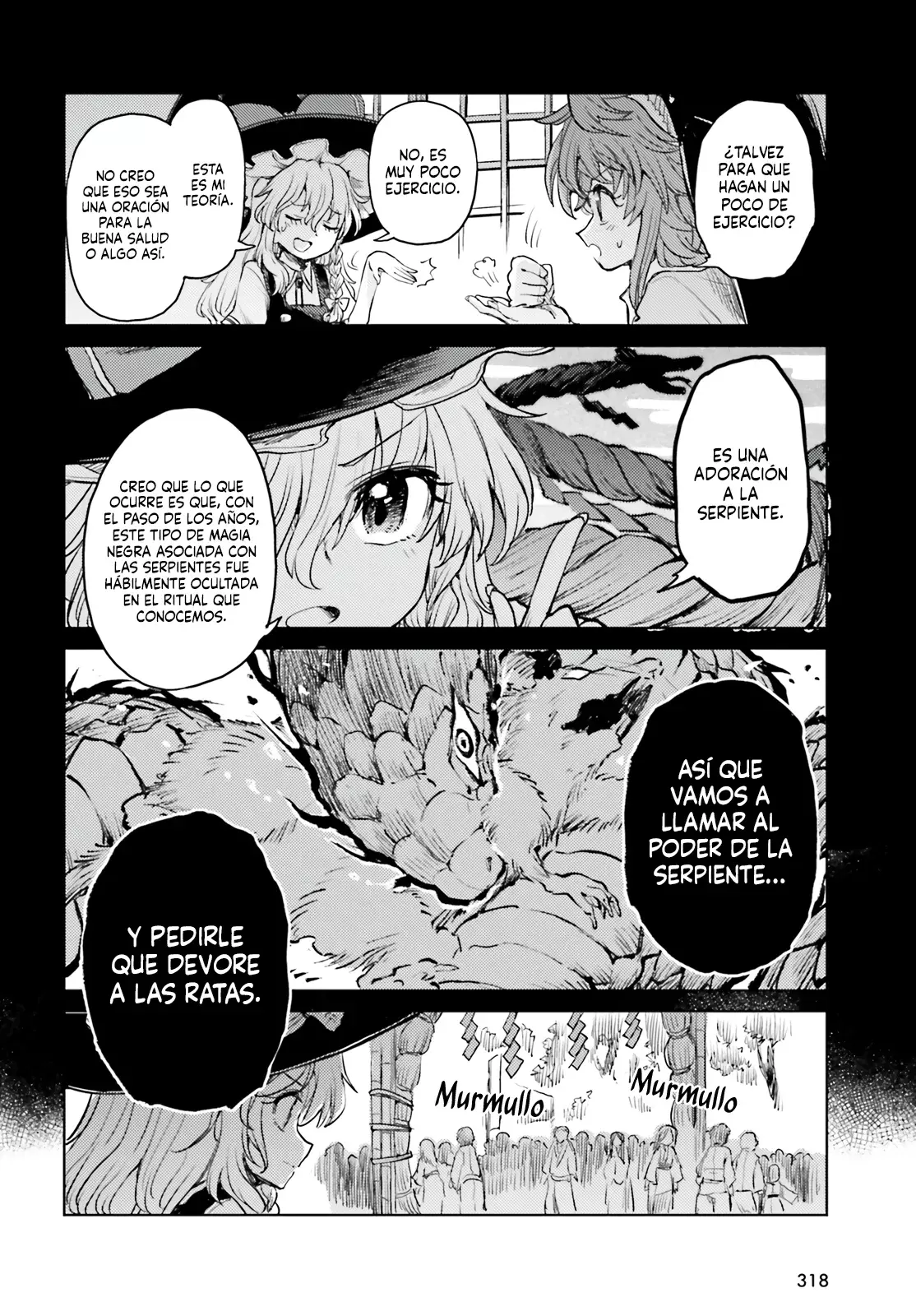 Touhou Suichouka ~ Lotus Eater-tachi no Suisei Capitulo 42: Bebiendo del árbol equivocado (Parte 2) página 10
