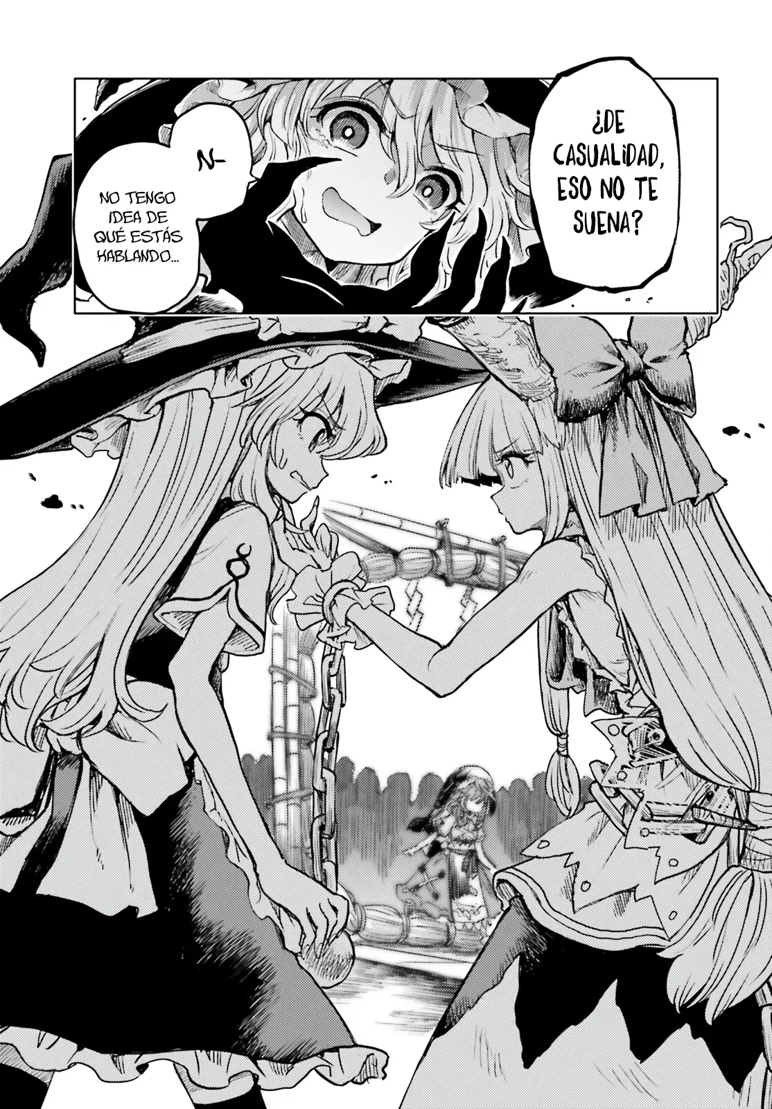 Touhou Suichouka ~ Lotus Eater-tachi no Suisei Capitulo 42: Bebiendo del árbol equivocado (Parte 2) página 15