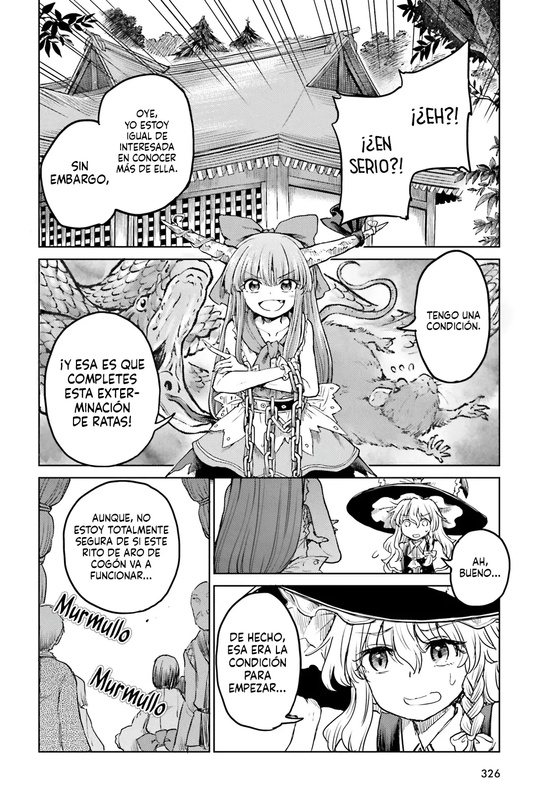 Touhou Suichouka ~ Lotus Eater-tachi no Suisei Capitulo 42: Bebiendo del árbol equivocado (Parte 2) página 18