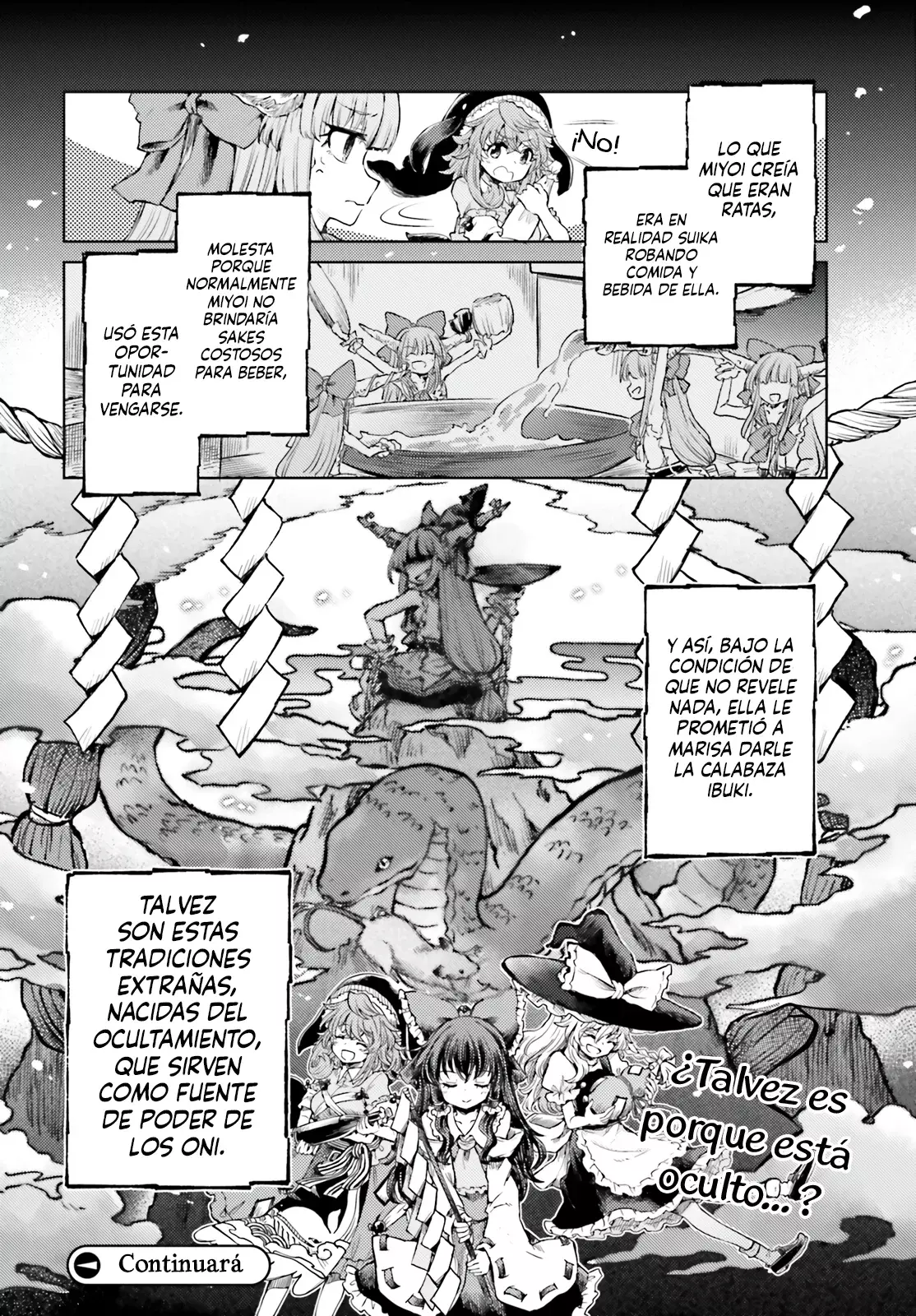 Touhou Suichouka ~ Lotus Eater-tachi no Suisei Capitulo 42: Bebiendo del árbol equivocado (Parte 2) página 24
