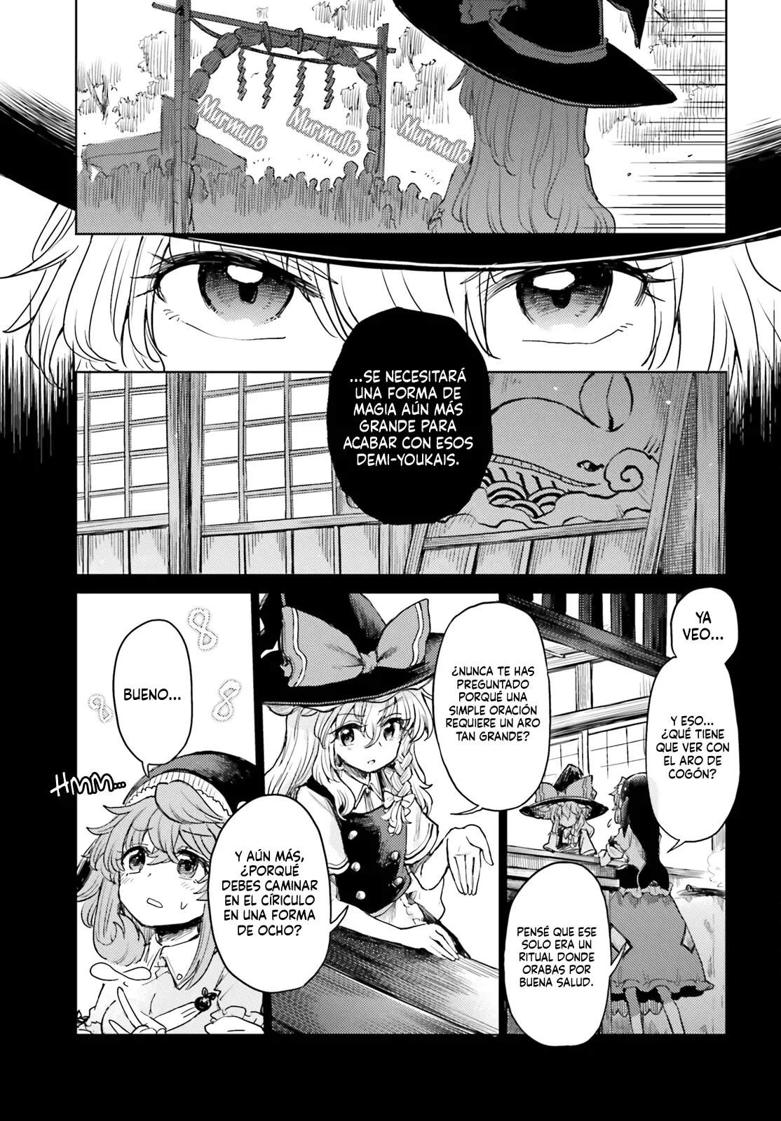 Touhou Suichouka ~ Lotus Eater-tachi no Suisei Capitulo 42: Bebiendo del árbol equivocado (Parte 2) página 9