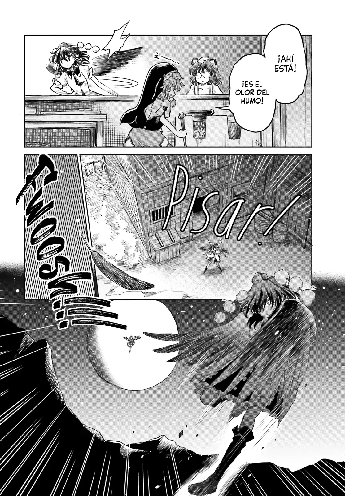 Touhou Suichouka ~ Lotus Eater-tachi no Suisei Capitulo 43: Más vale un bar llameante que una mirada llameante (Parte 1) página 16