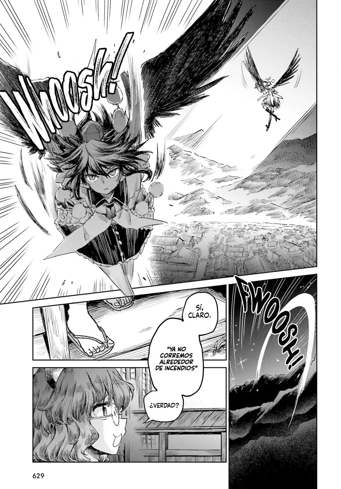 Touhou Suichouka ~ Lotus Eater-tachi no Suisei Capitulo 43: Más vale un bar llameante que una mirada llameante (Parte 1) página 17