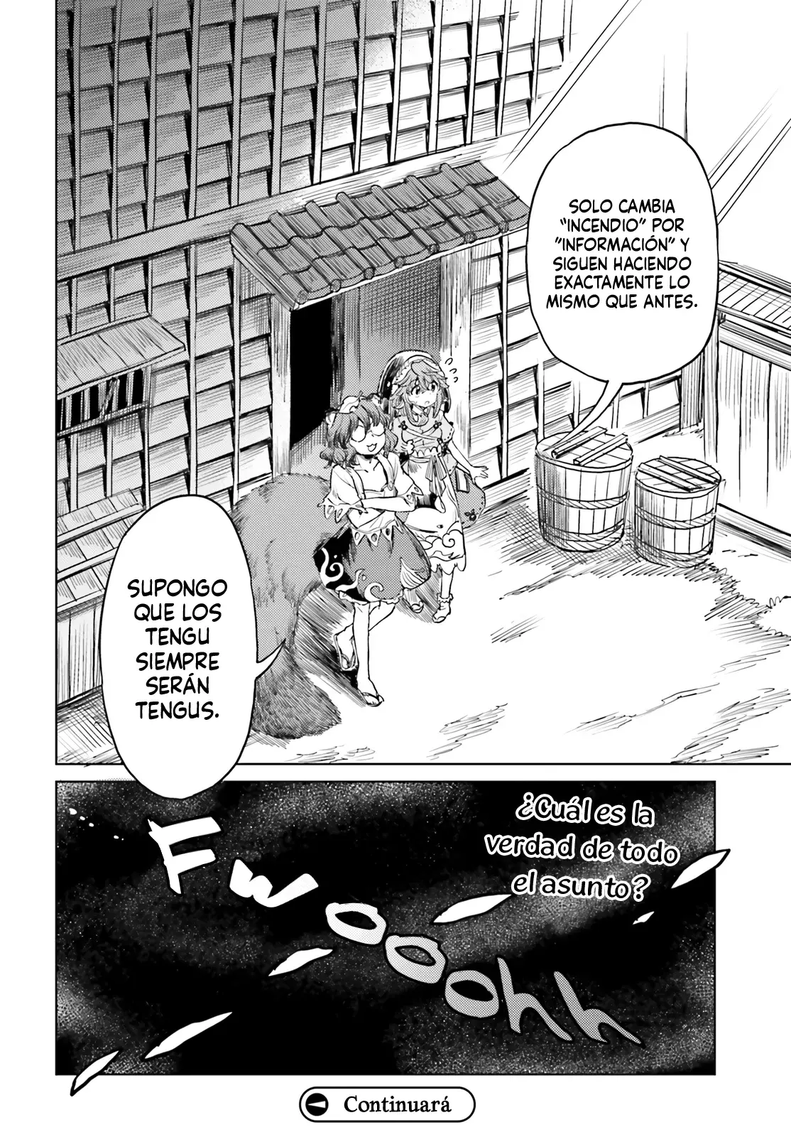 Touhou Suichouka ~ Lotus Eater-tachi no Suisei Capitulo 43: Más vale un bar llameante que una mirada llameante (Parte 1) página 18