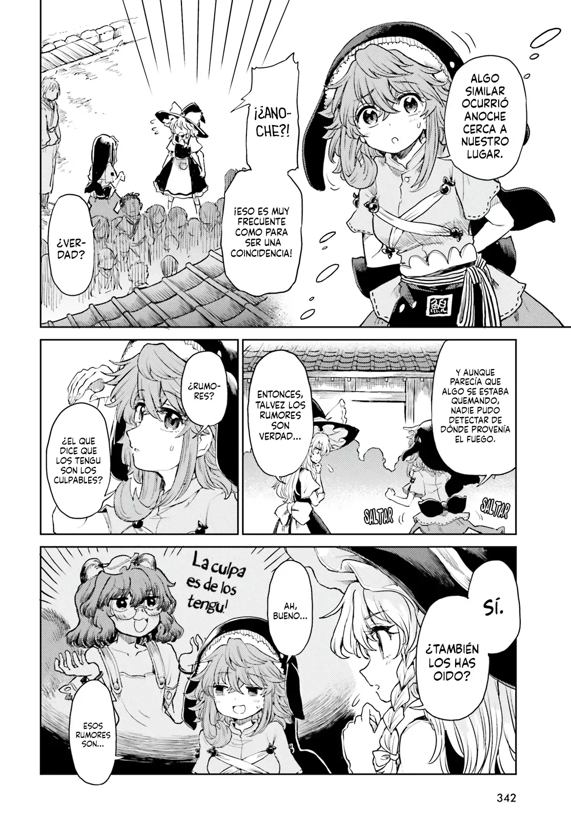 Touhou Suichouka ~ Lotus Eater-tachi no Suisei Capitulo 44: Más vale un bar llameante que una mirada llameante (Parte 2) página 10