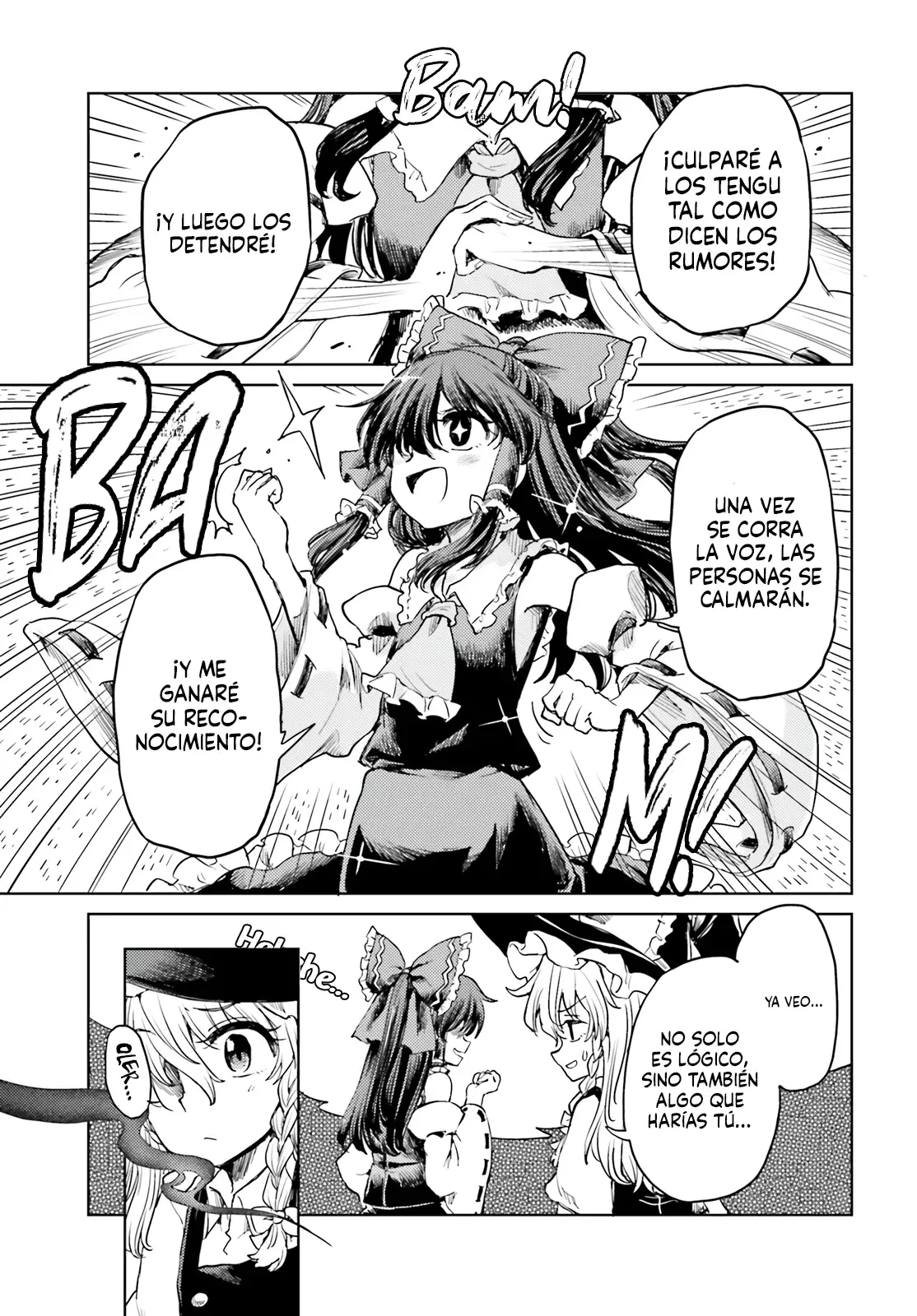 Touhou Suichouka ~ Lotus Eater-tachi no Suisei Capitulo 44: Más vale un bar llameante que una mirada llameante (Parte 2) página 7