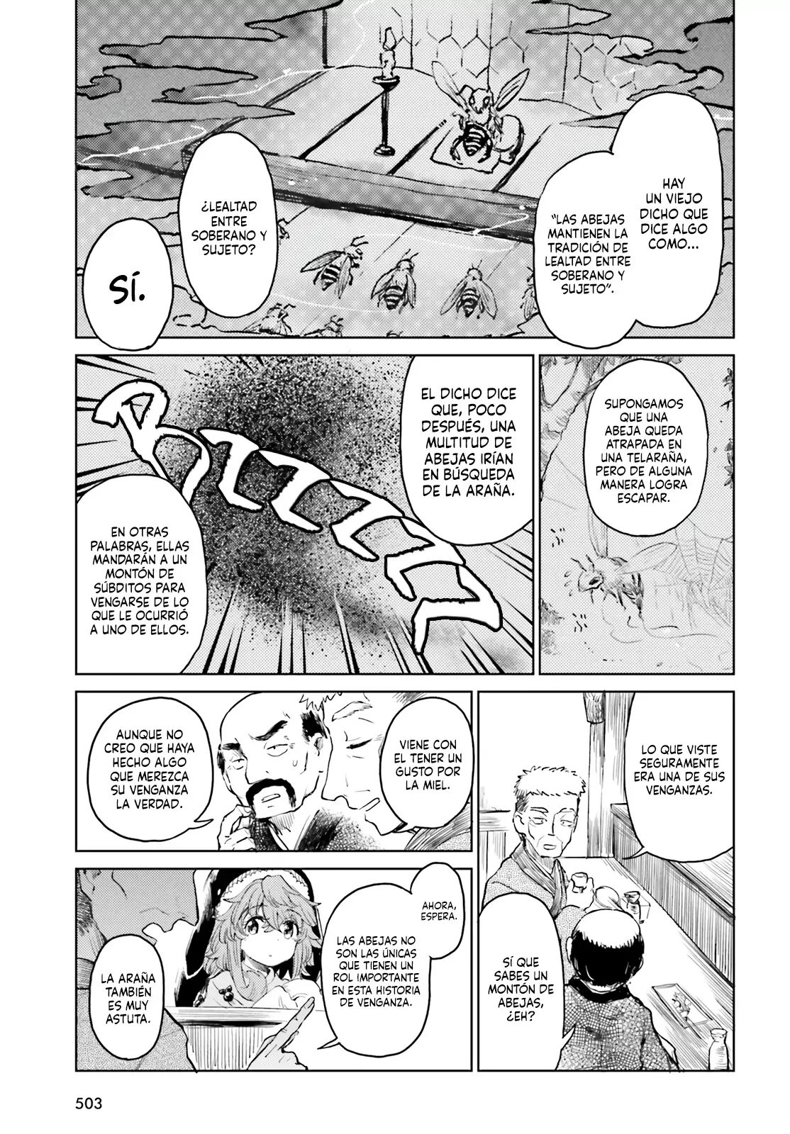 Touhou Suichouka ~ Lotus Eater-tachi no Suisei Capitulo 45: Llevando miel a un panal (Parte 1) página 9