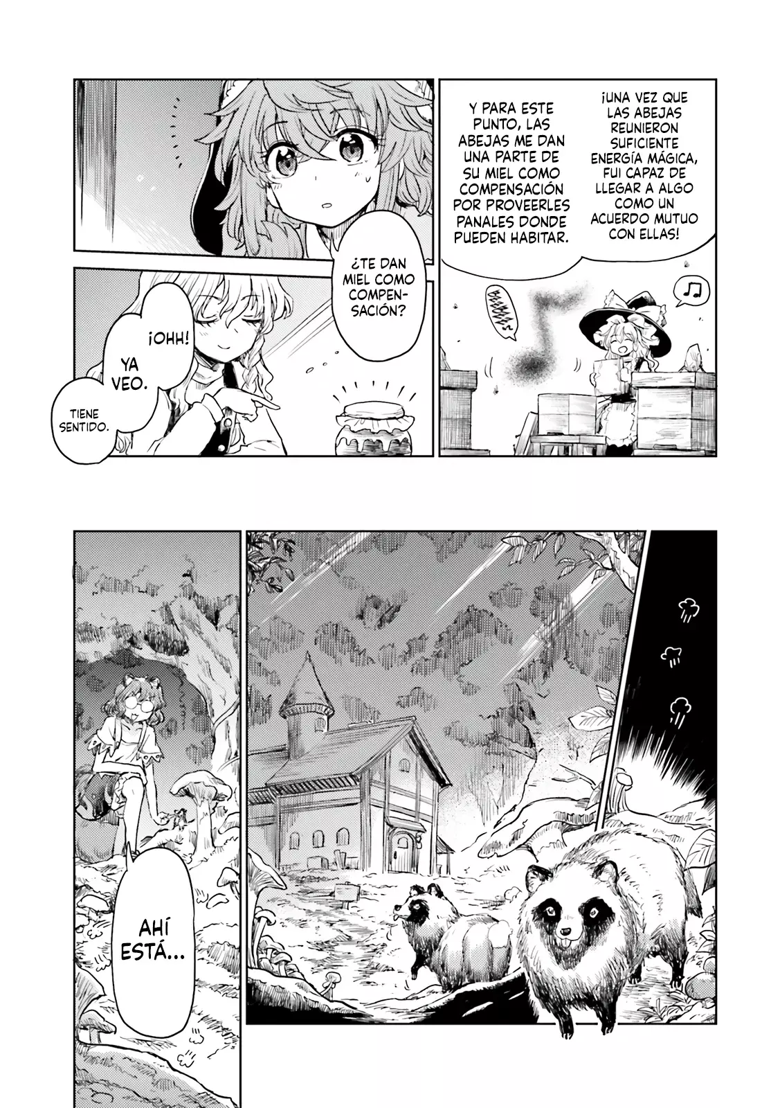 Touhou Suichouka ~ Lotus Eater-tachi no Suisei Capitulo 46: Llevando miel a un panal (Parte 2) página 13