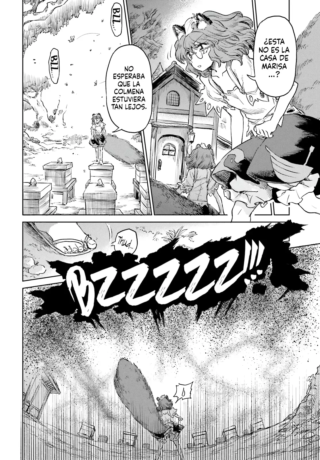 Touhou Suichouka ~ Lotus Eater-tachi no Suisei Capitulo 46: Llevando miel a un panal (Parte 2) página 14