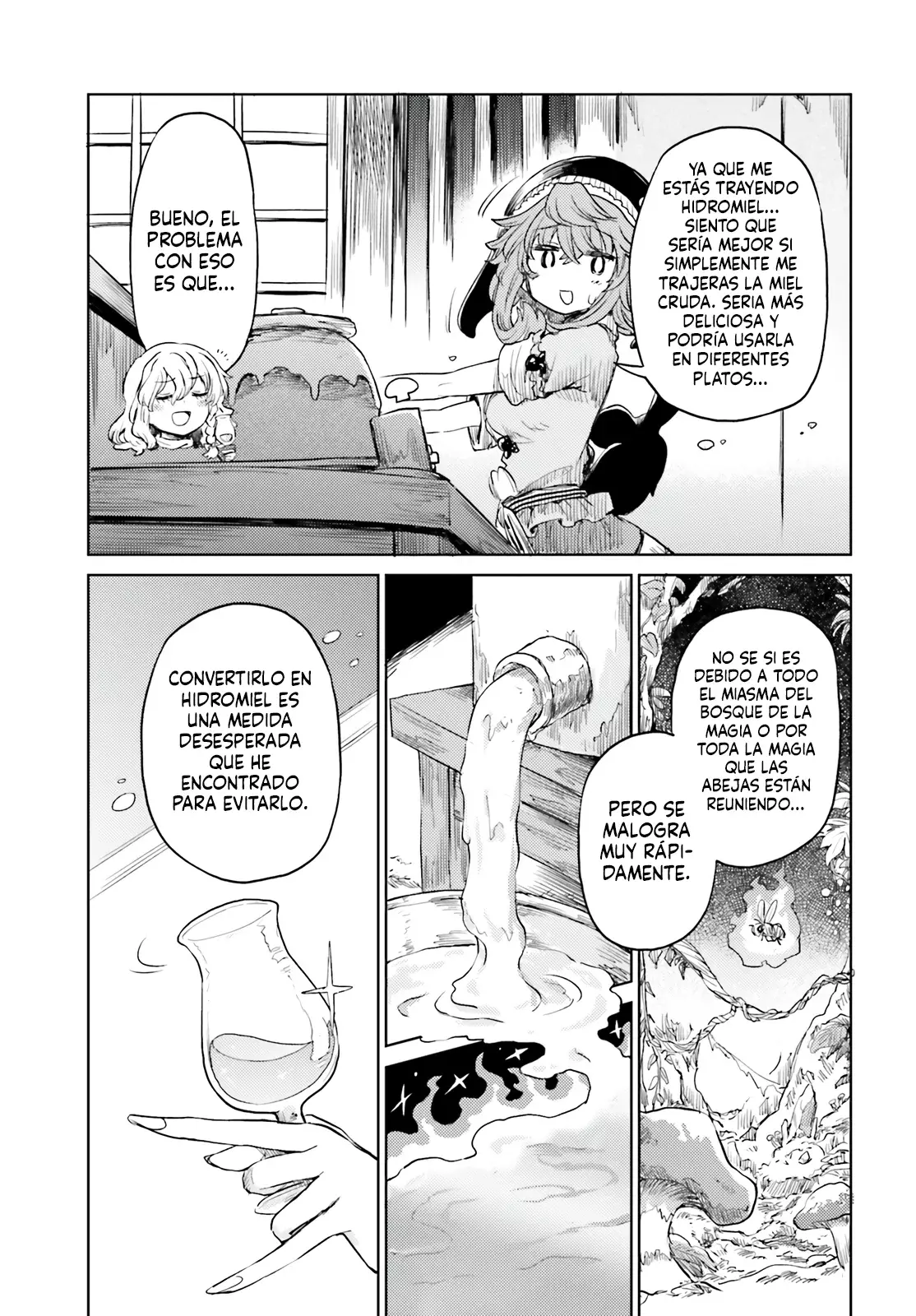 Touhou Suichouka ~ Lotus Eater-tachi no Suisei Capitulo 46: Llevando miel a un panal (Parte 2) página 17