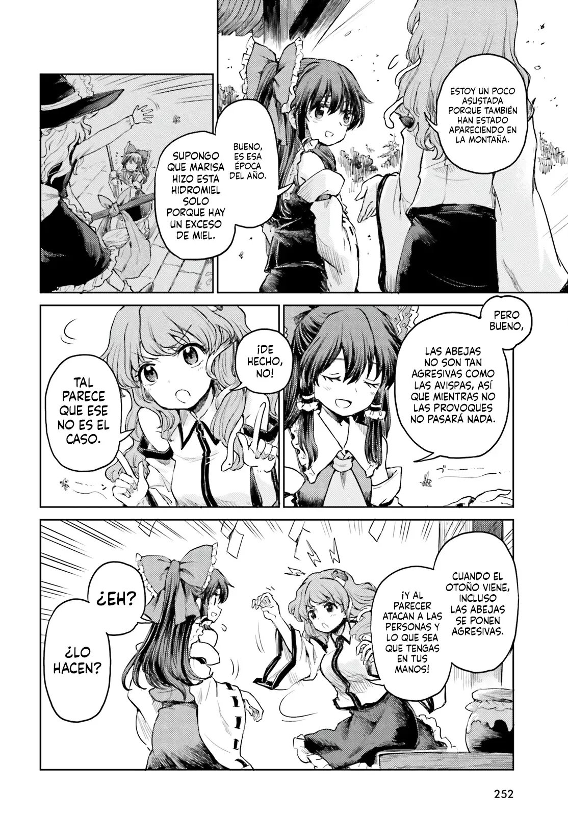 Touhou Suichouka ~ Lotus Eater-tachi no Suisei Capitulo 46: Llevando miel a un panal (Parte 2) página 2