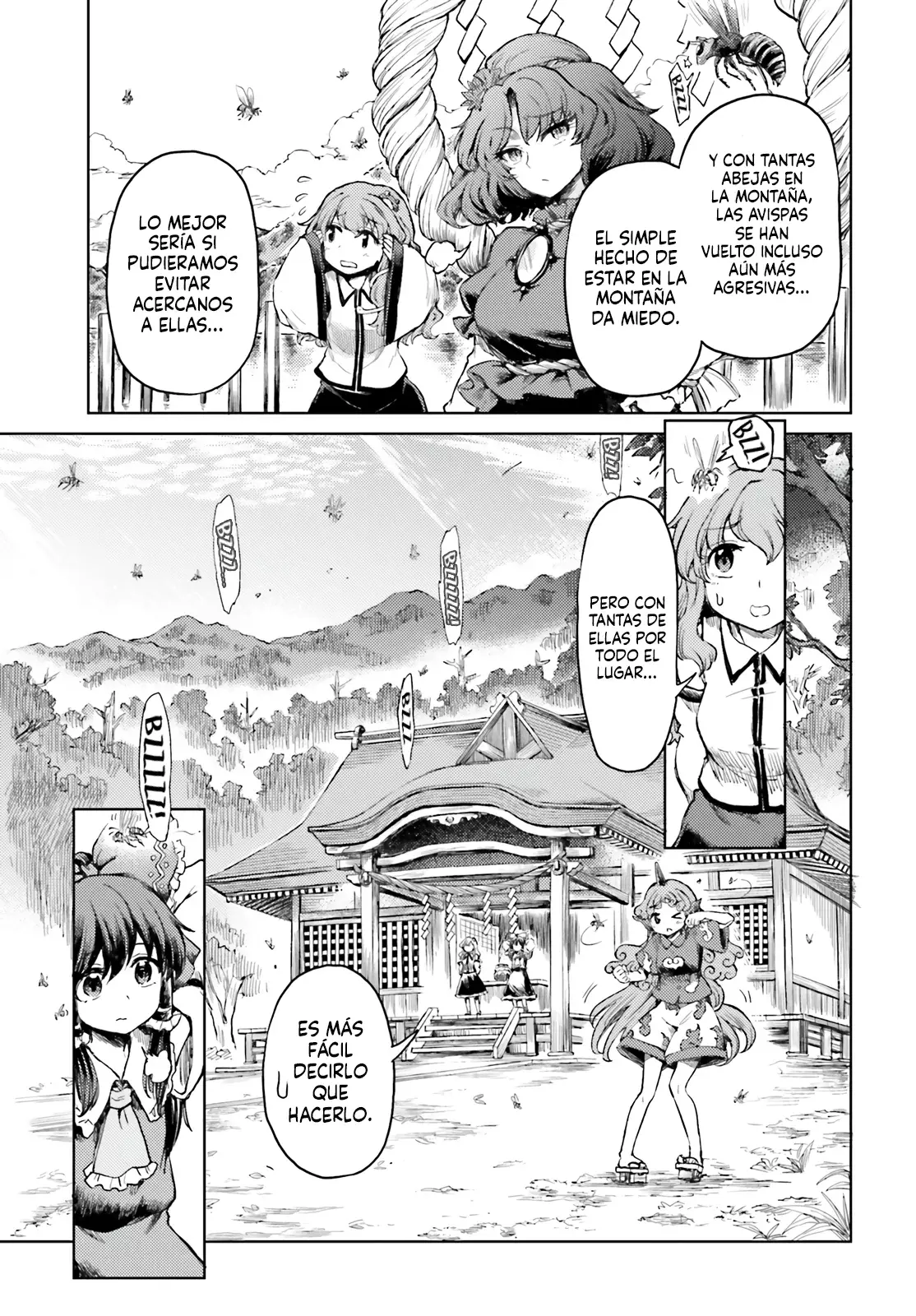 Touhou Suichouka ~ Lotus Eater-tachi no Suisei Capitulo 46: Llevando miel a un panal (Parte 2) página 3