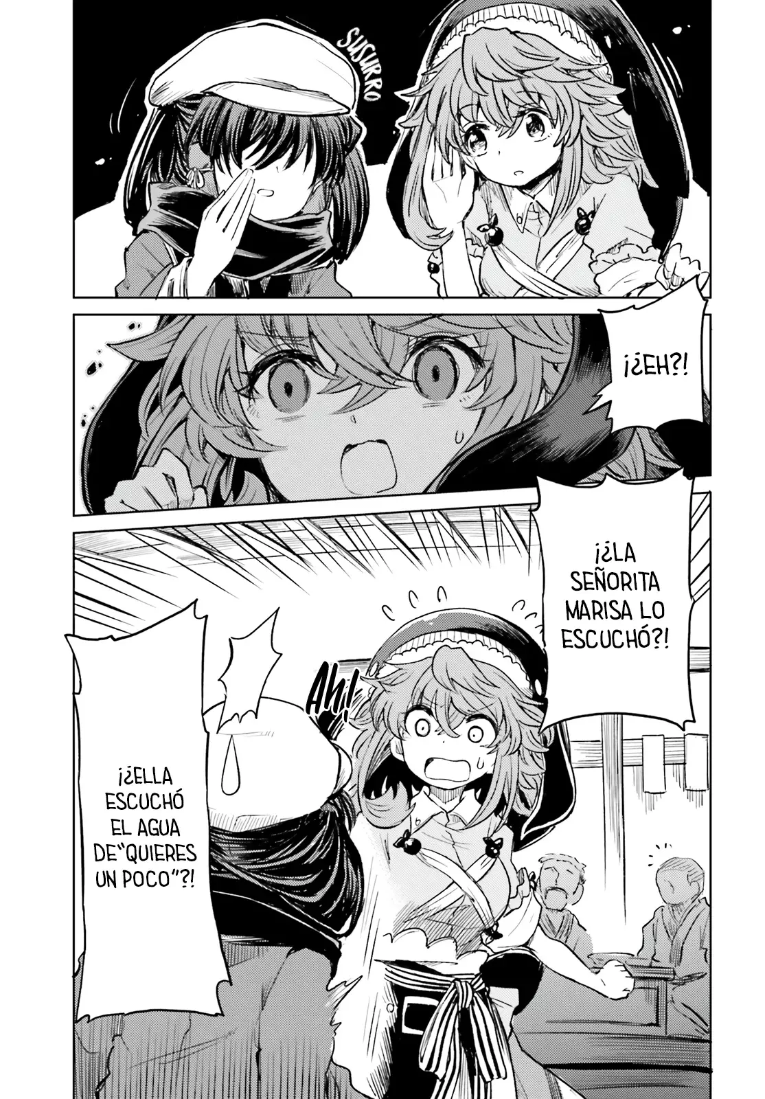 Touhou Suichouka ~ Lotus Eater-tachi no Suisei Capitulo 47: El alcohol busca su propio nivel (Parte 1) página 17