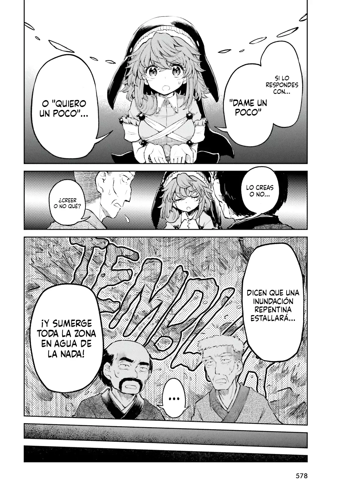 Touhou Suichouka ~ Lotus Eater-tachi no Suisei Capitulo 47: El alcohol busca su propio nivel (Parte 1) página 8
